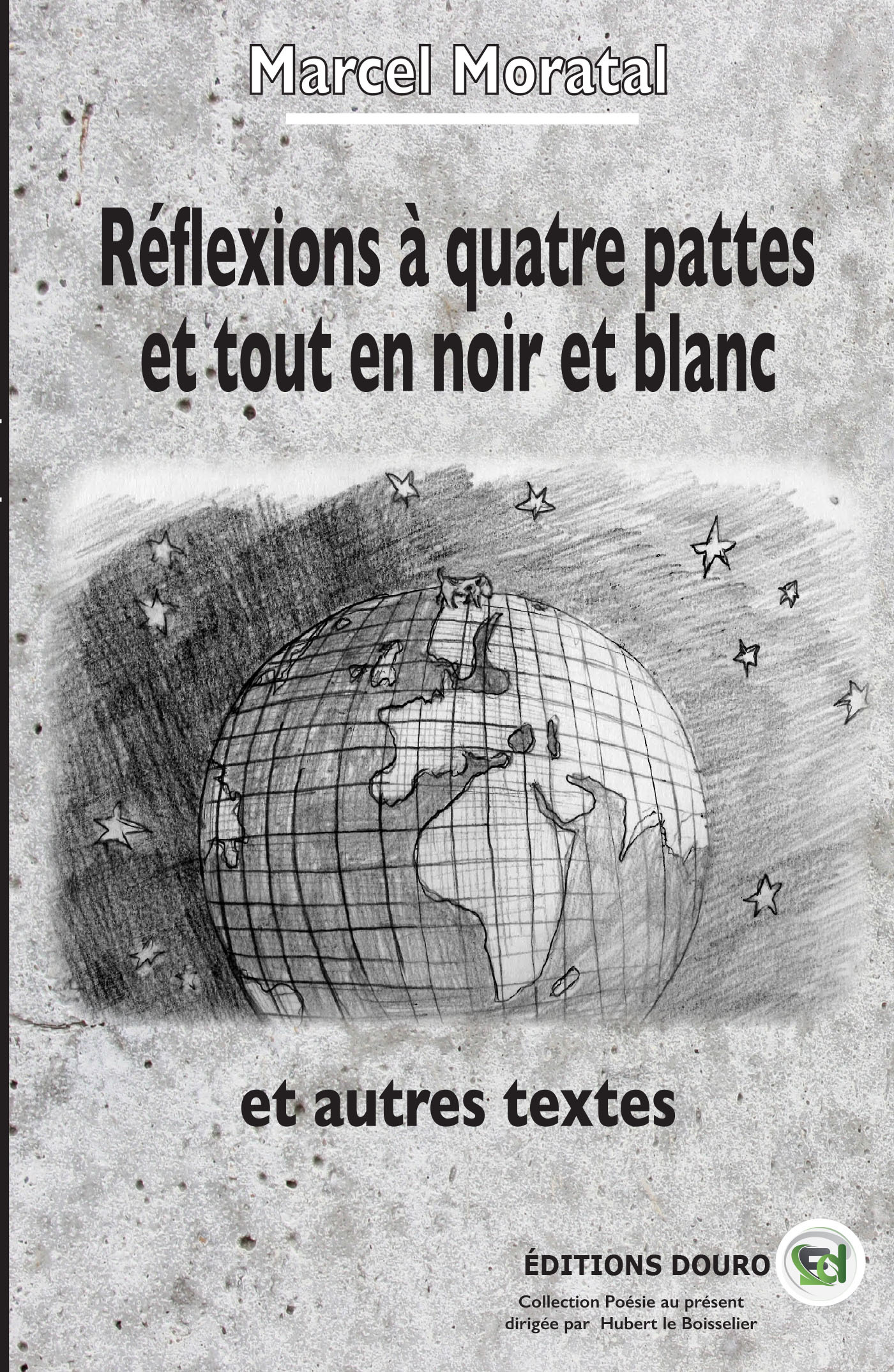 Réflexions à quatre pattes et tout en noir et blanc