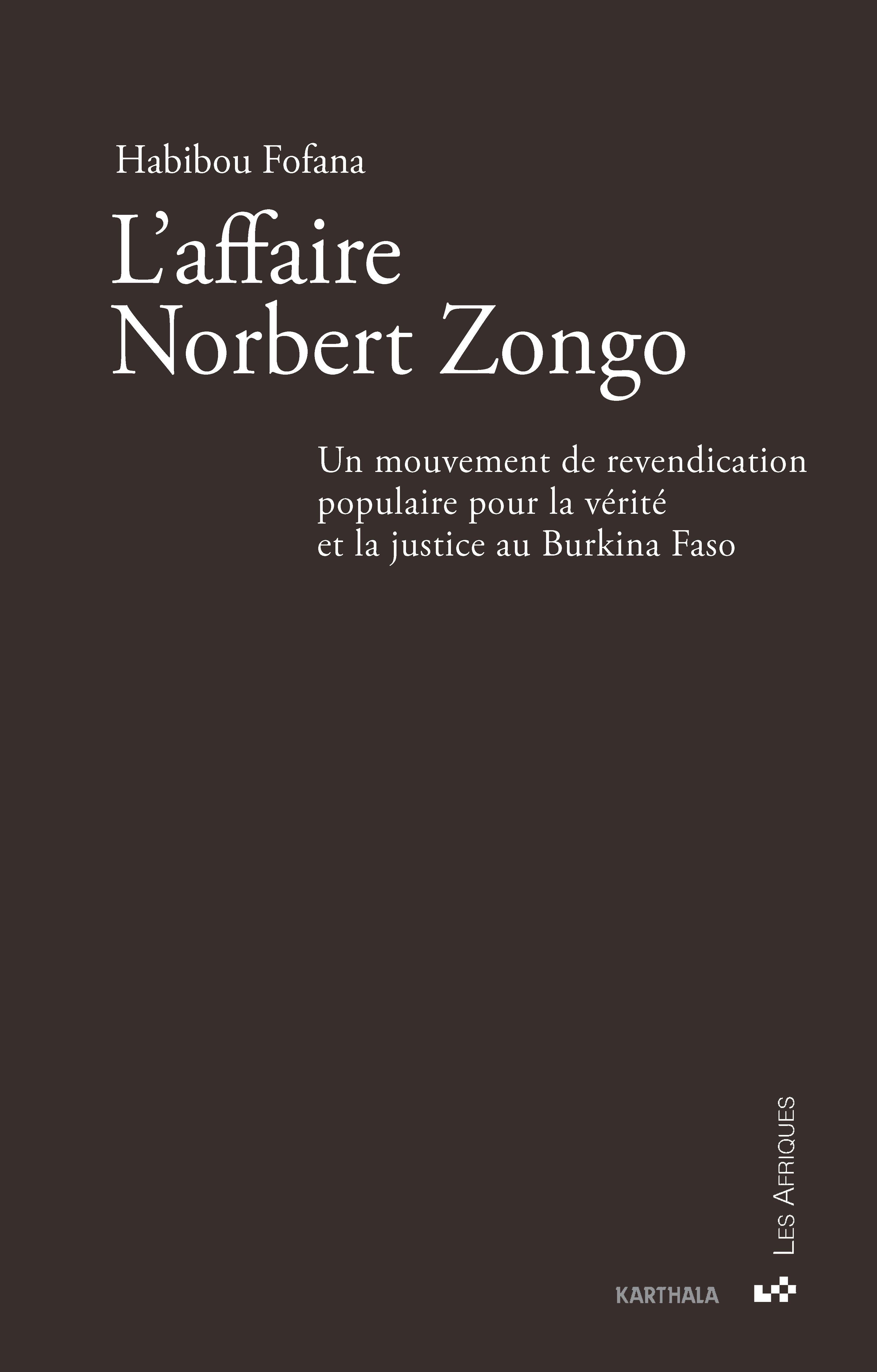 L'affaire Norbert Zongo