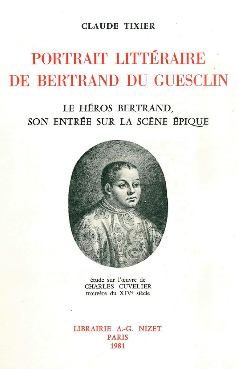 Portrait littéraire de Bertrand du Guesclin
