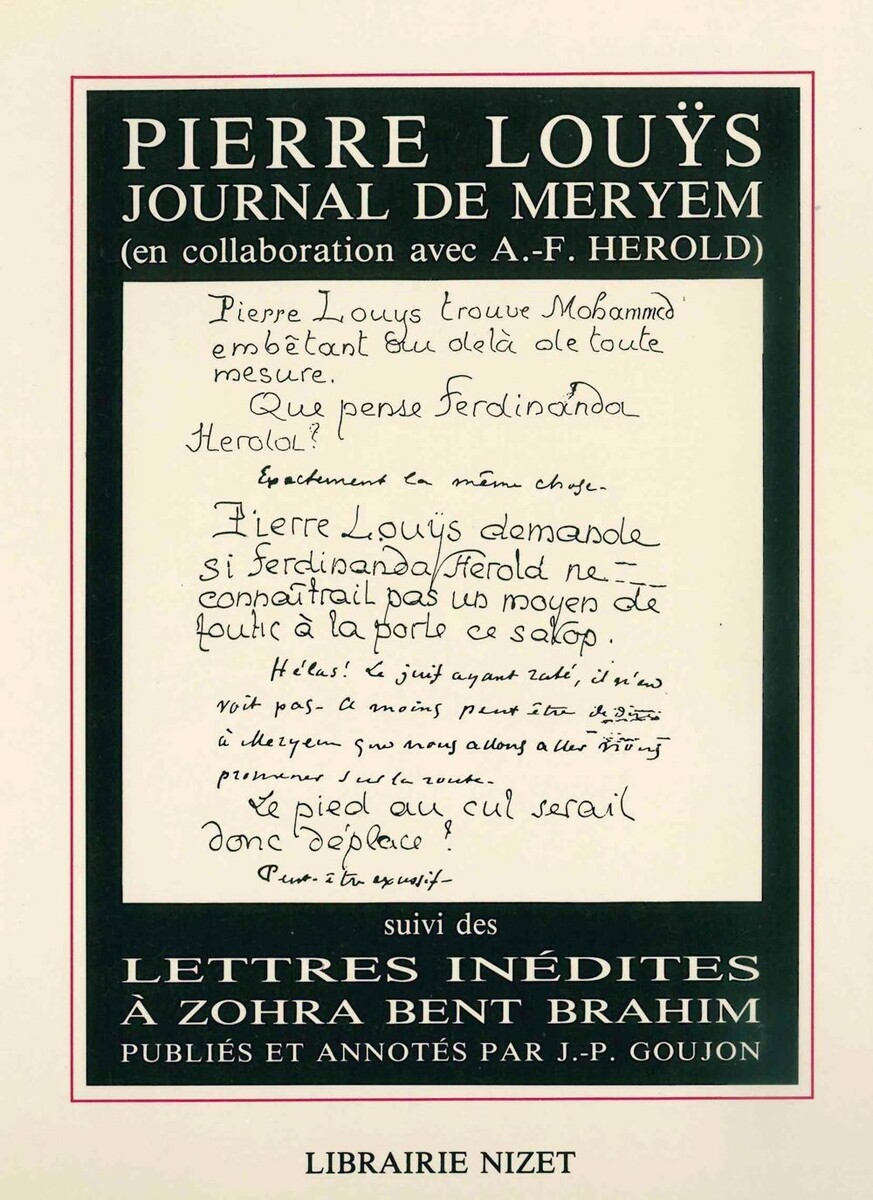 Journal de Meryem (1894)