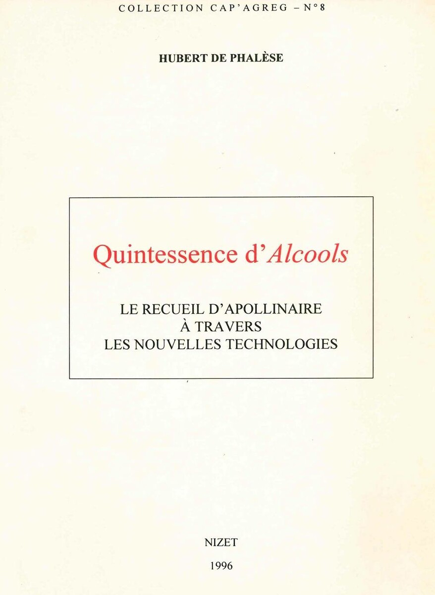 Quintessence d'Alcools