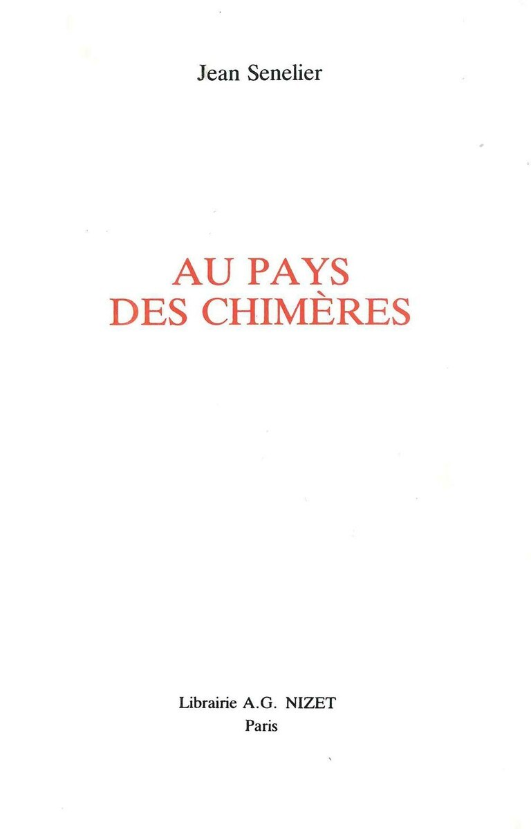Au Pays des Chimères