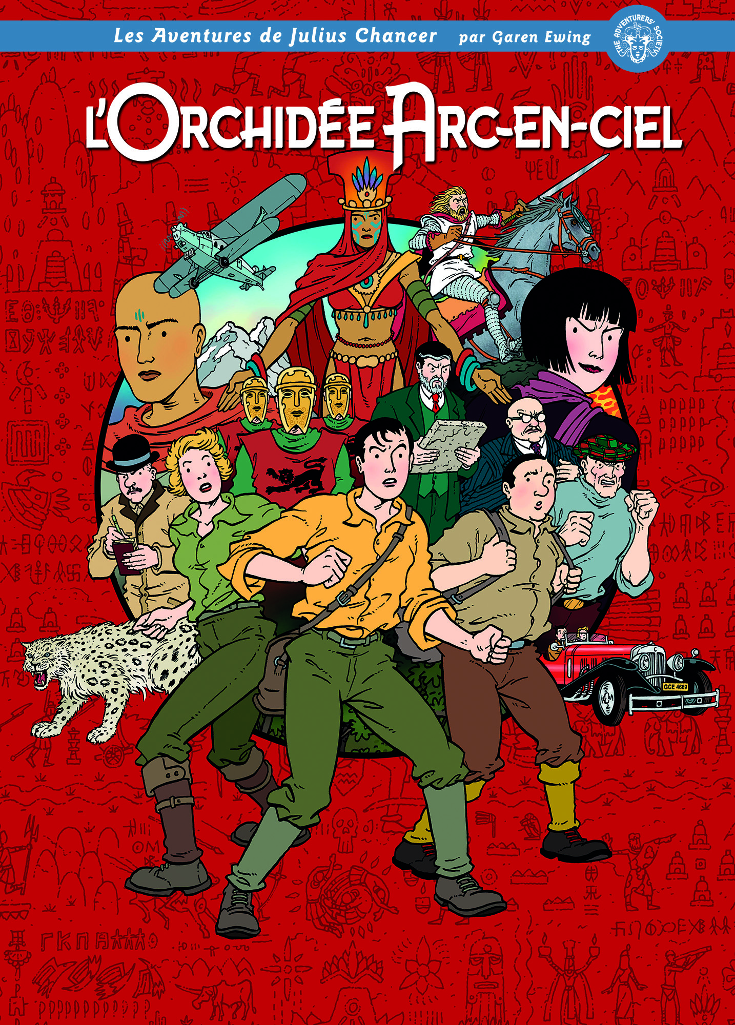 L'ORCHIDEE ARC-EN-CIEL, LES AVENTURES DE JULIUS CHANCER