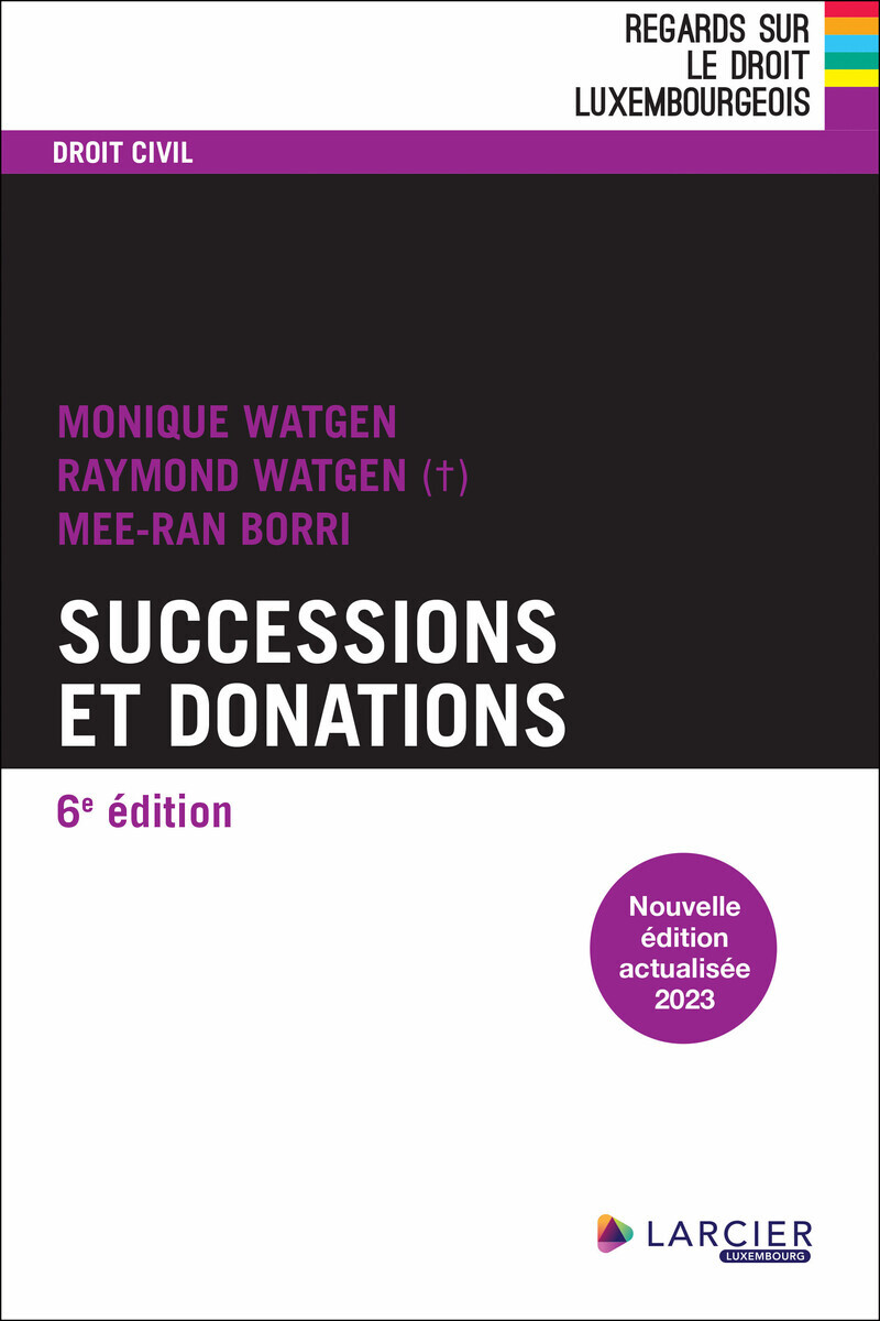 Successions et donations 6ed