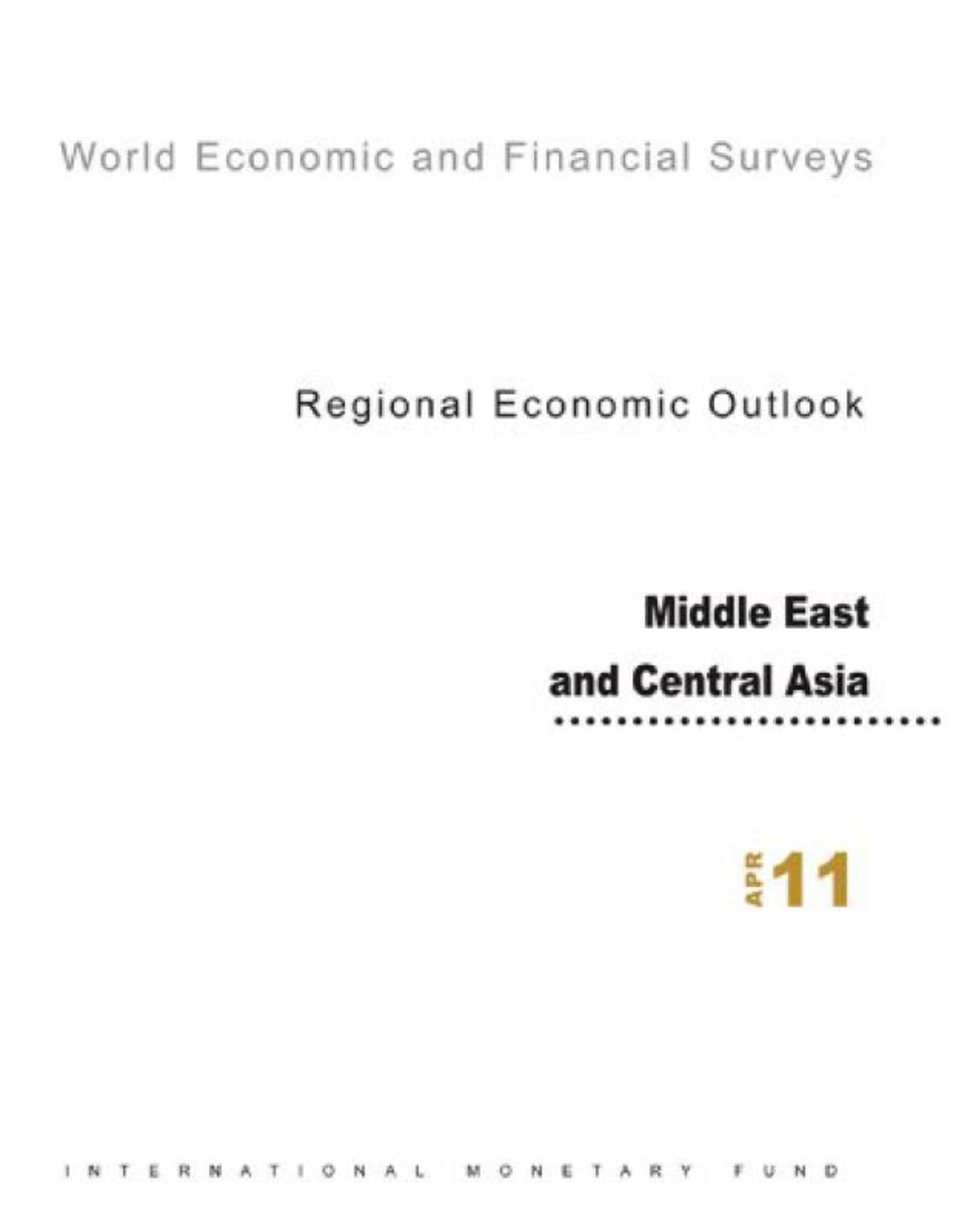 REGIONAL ECONOMIC OUTLOOK AVRIL 2011 MIDDLE EAST AND CENTRAL ASIA