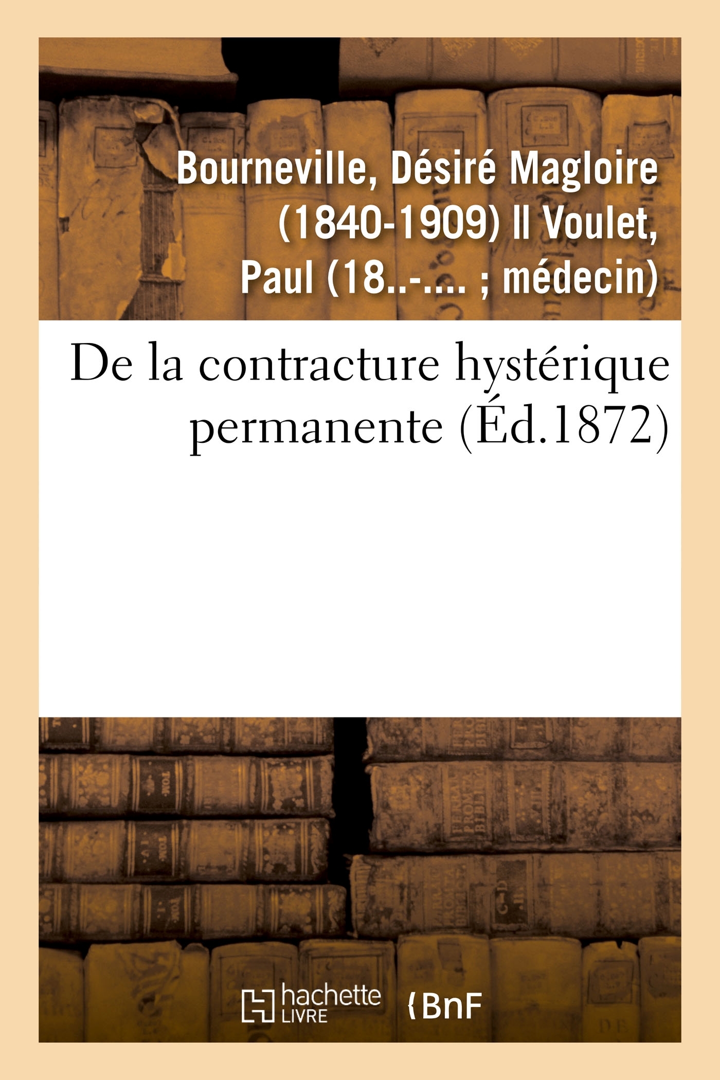De la contracture hystérique permanente