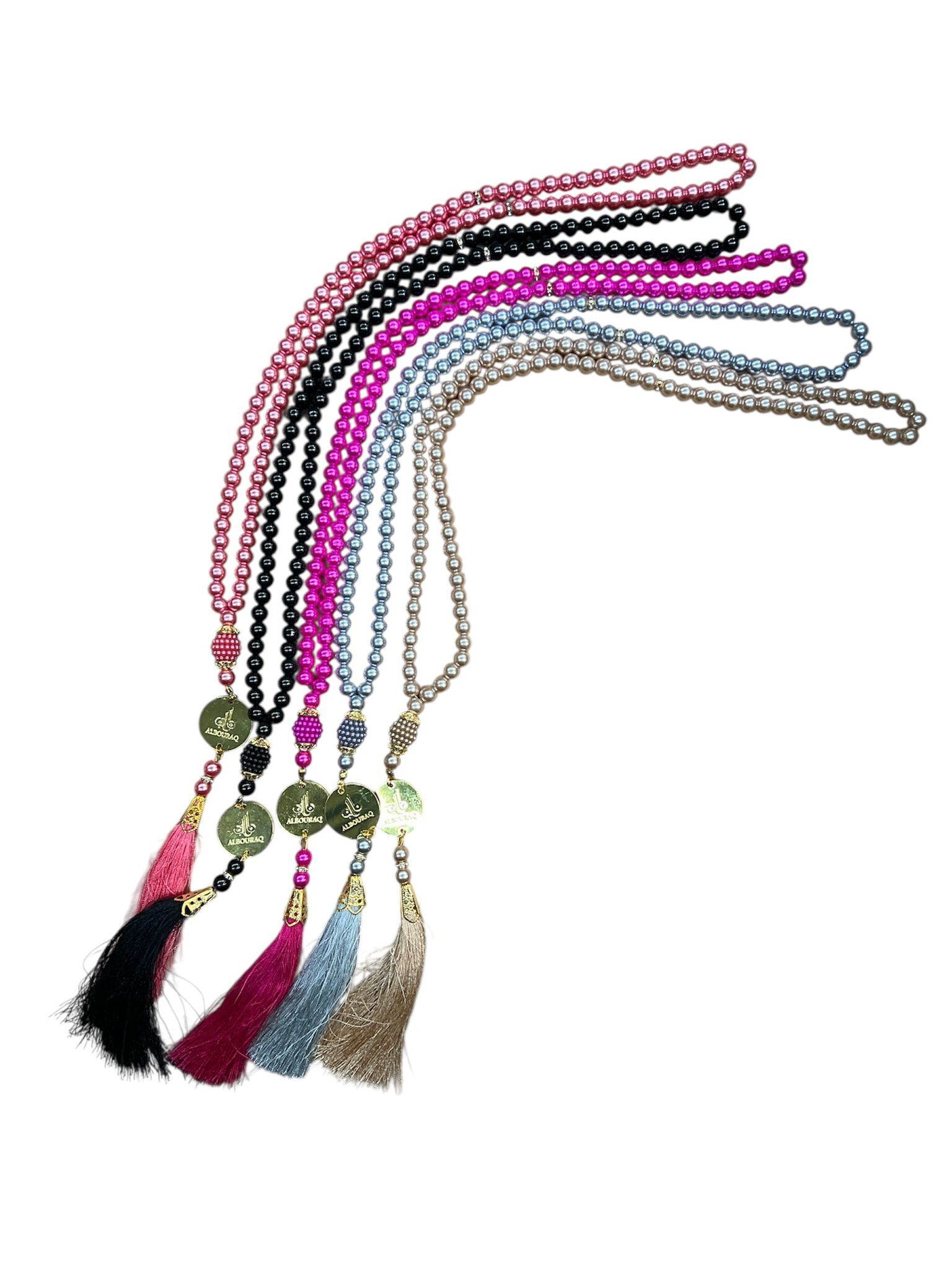 CHAPELET ALB 99 PERLES ALEATOIRE