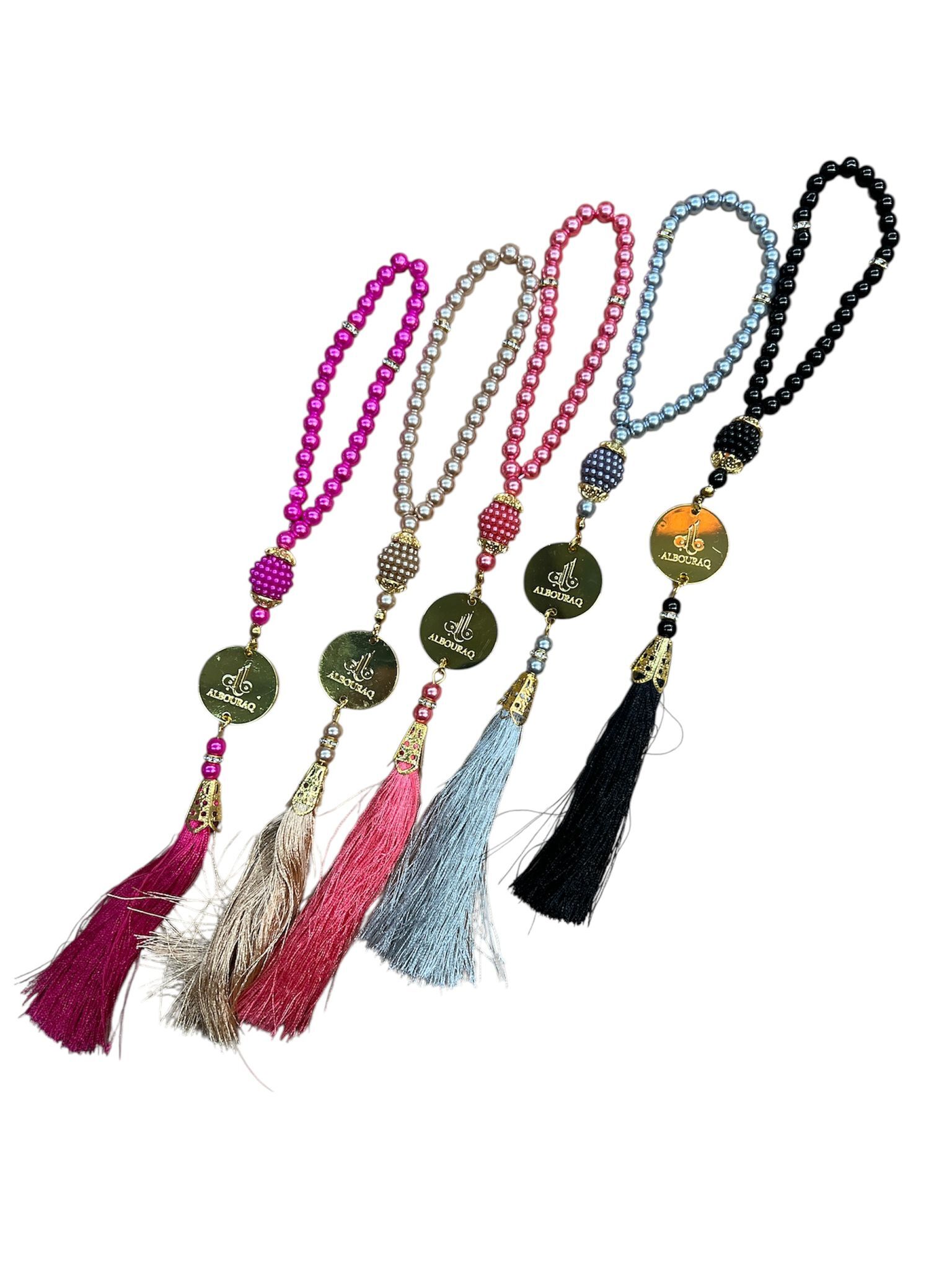 CHAPELET ALB 33 PERLES ALEATOIRE