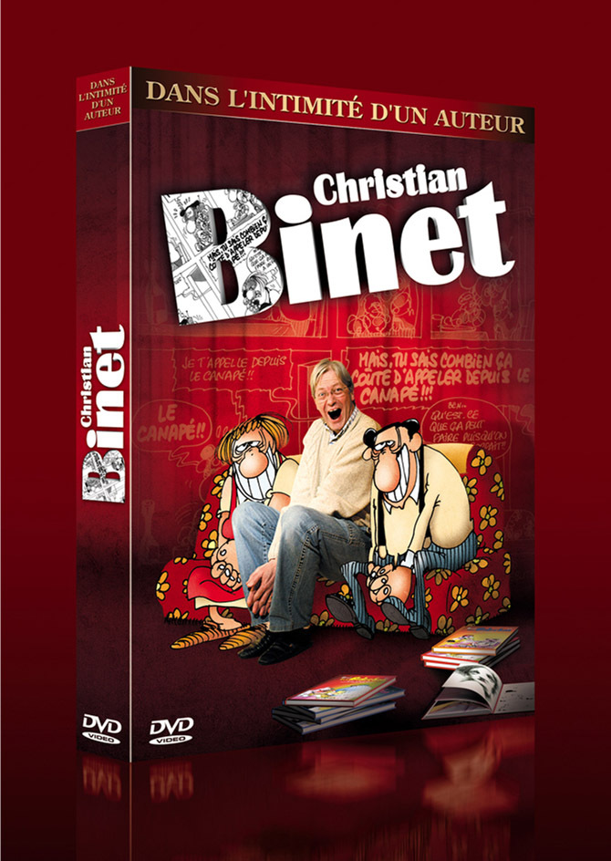 DS L'INTIMITE D'UN AUTEUR -DVD  CHRISTIAN BINET.