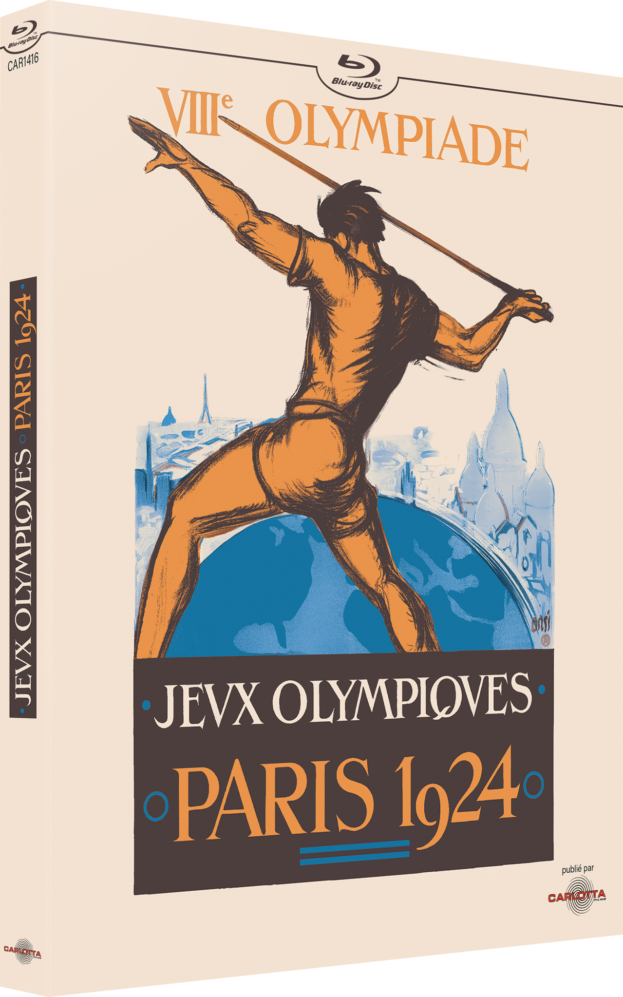 JEUX OLYMPIQUES PARIS 1924 - BLU-RAY