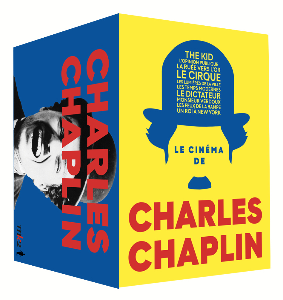 CUBES CHARLES CHAPLIN - 10 DVD