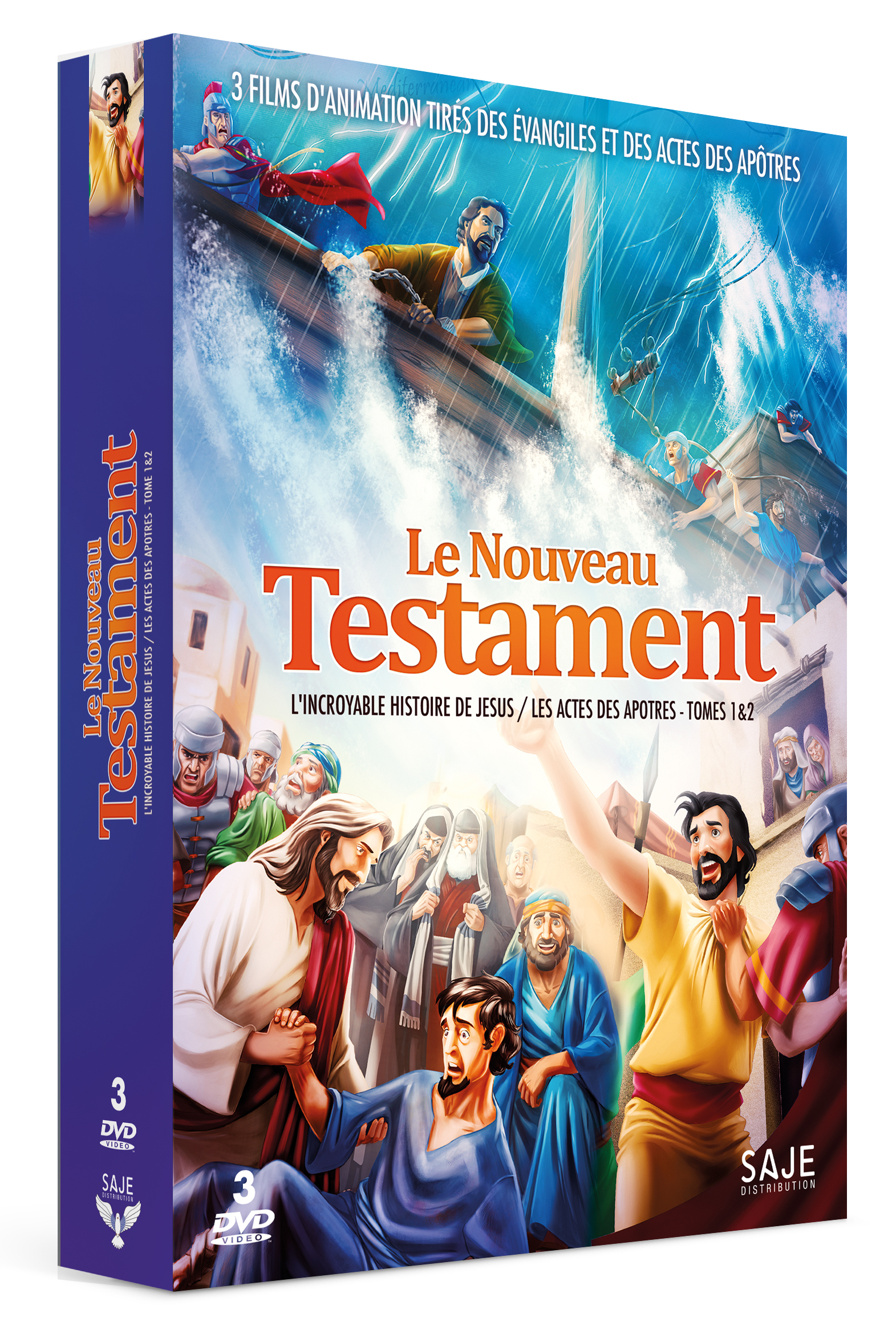 NOUVEAU TESTAMENT (LE) - 3 DVD