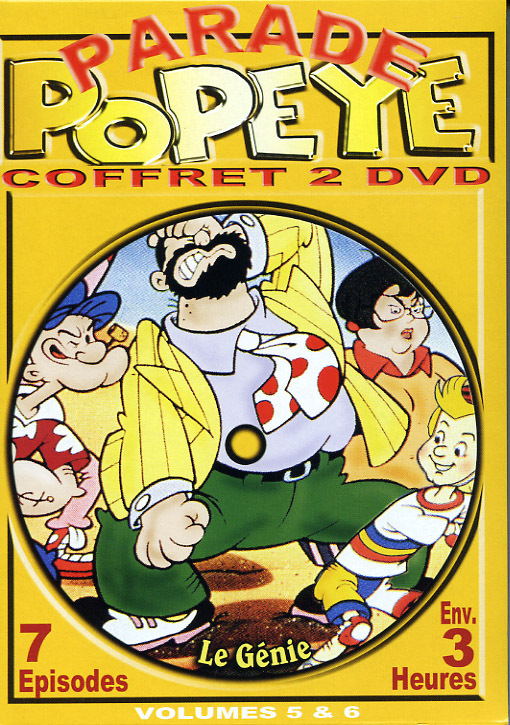 COFFRET POPEYE 5&6 - 2DVD