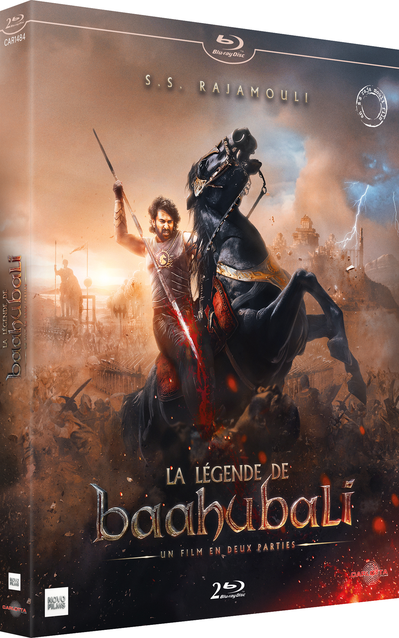 LEGENDE DE BAAHUBALI - PARTIES 1 ET 2 - (LA) - 2 BLU-RAY
