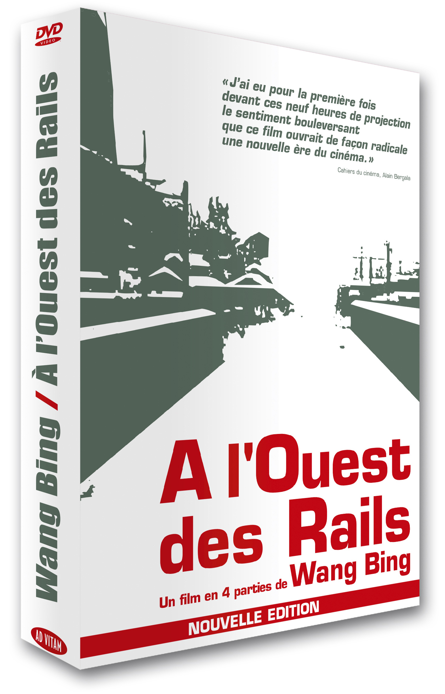 A L'OUEST DES RAILS - 4 DVD