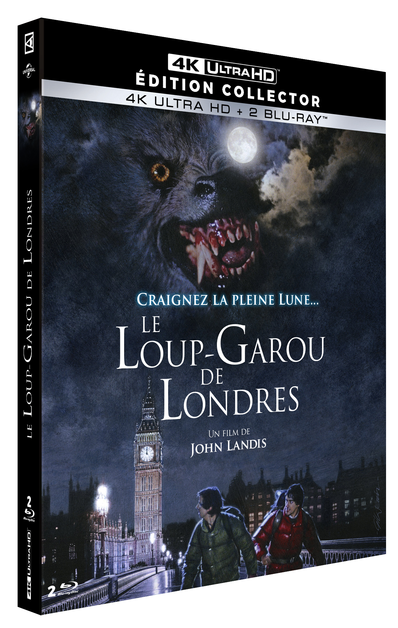 LOUP-GAROU DE LONDRES (LE) - 2 BLU-RAY + 4K UHD