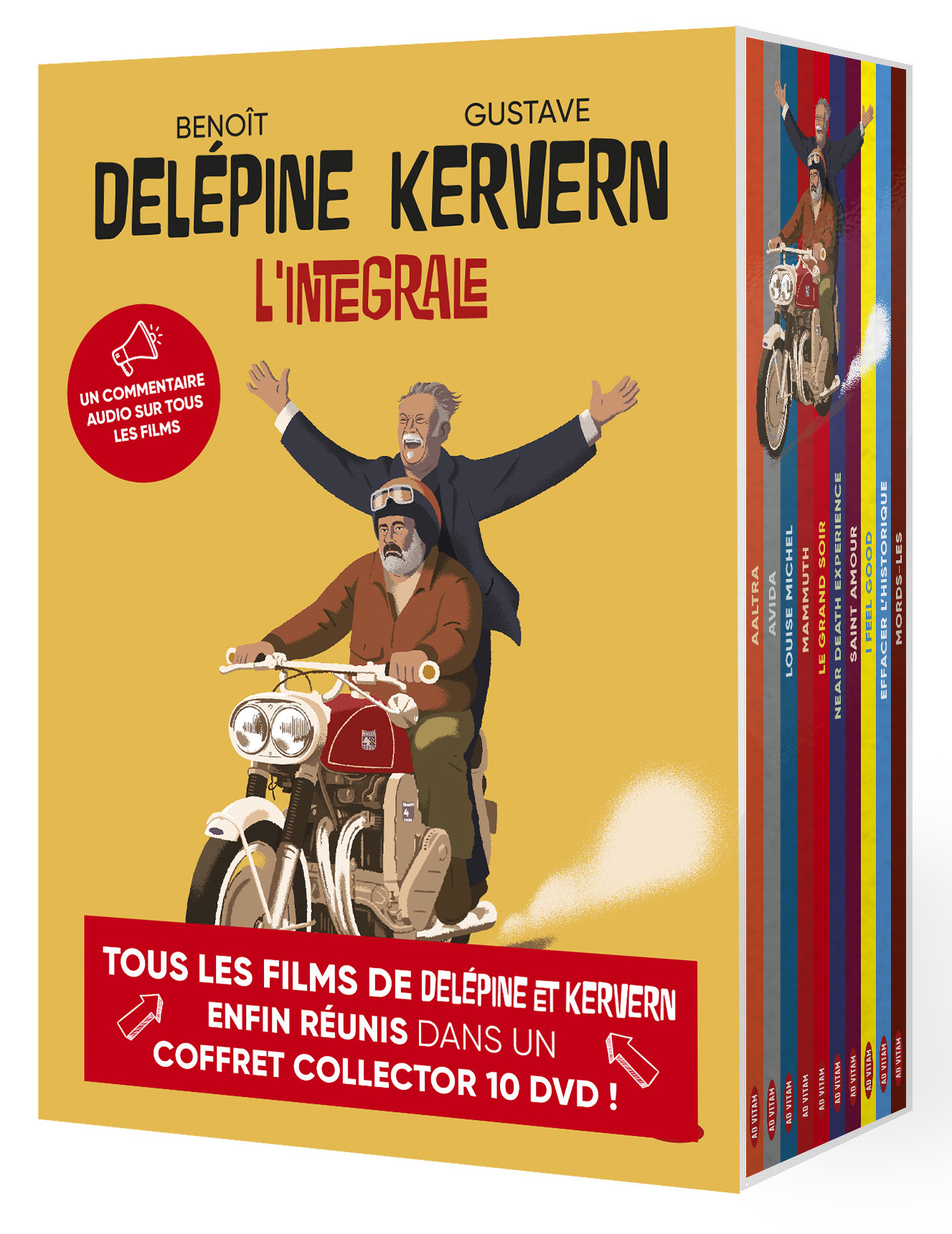 COFFRET KERVERN - DELEPINE - INTEGRALE - 10 DVD