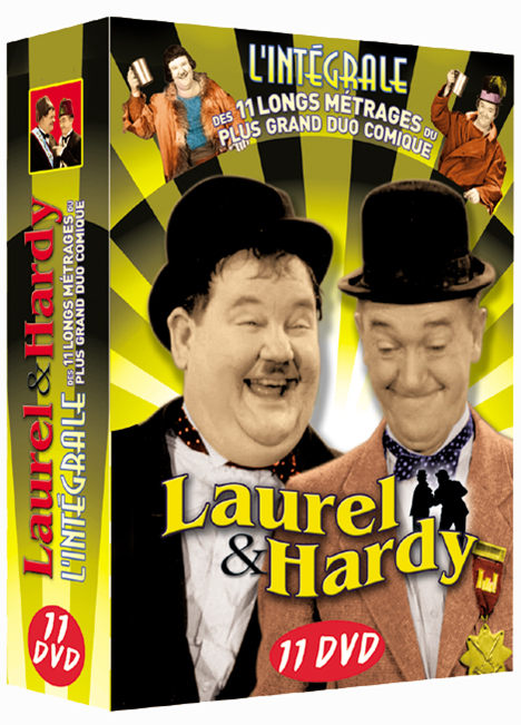 LAUREL ET HARDY - L'INTEGRALE - 11 DVD