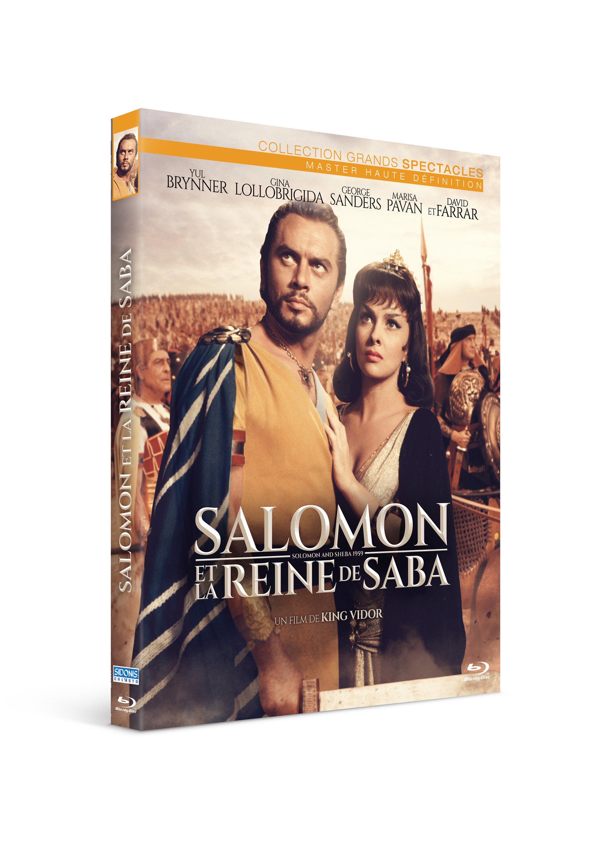 SALOMON ET LA REINE DE SABA - BLU-RAY