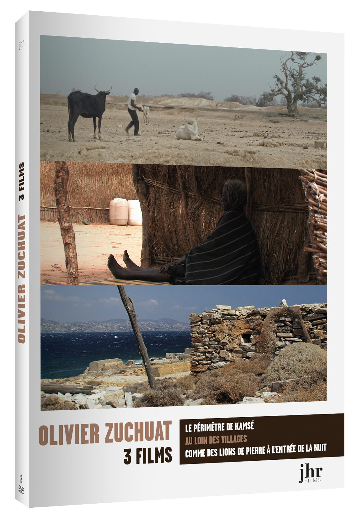 OLIVIER ZUCHUAT 3 FILMS - 2 DVD
