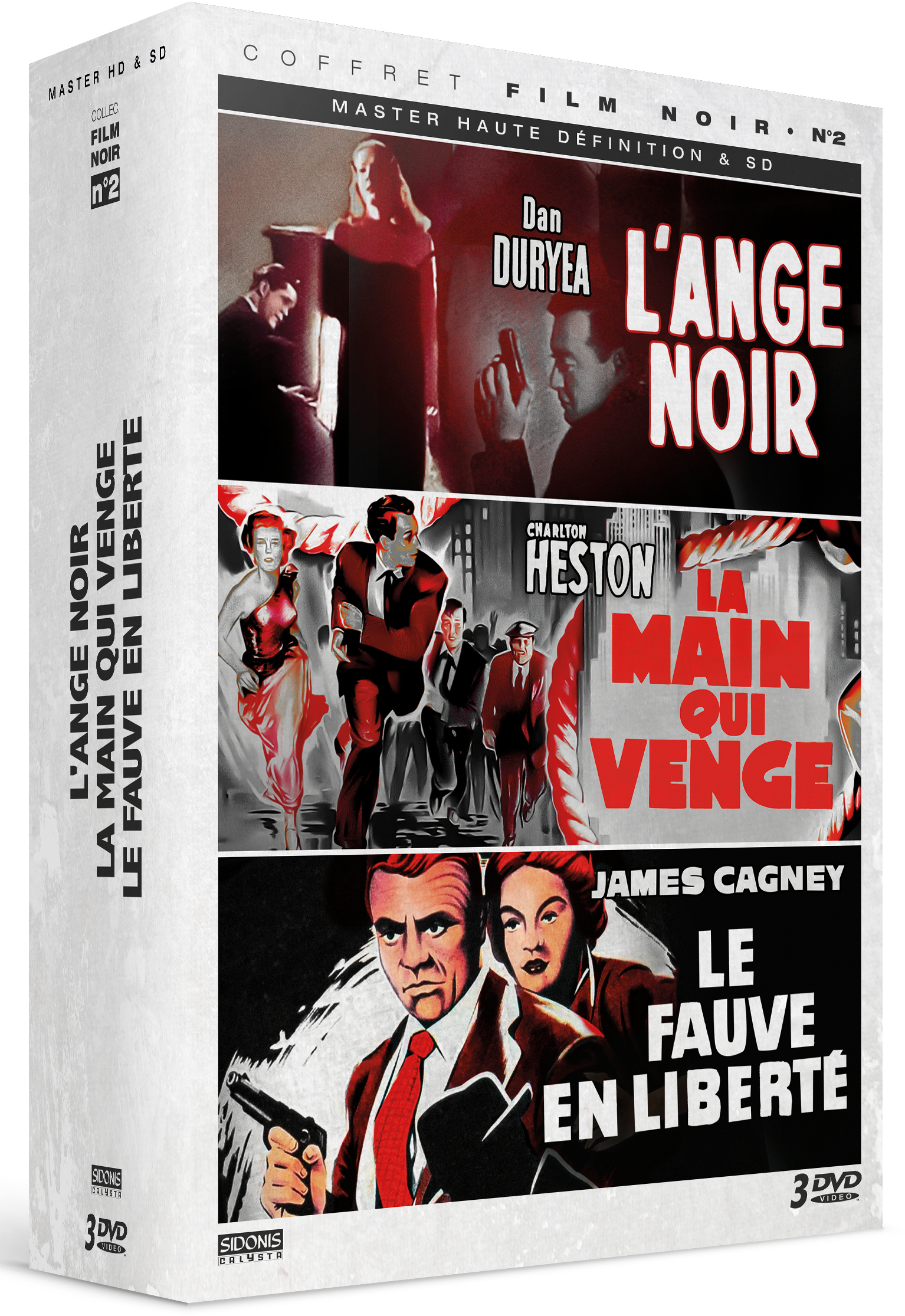 FILMS NOIRS N 2 - 3 DVD