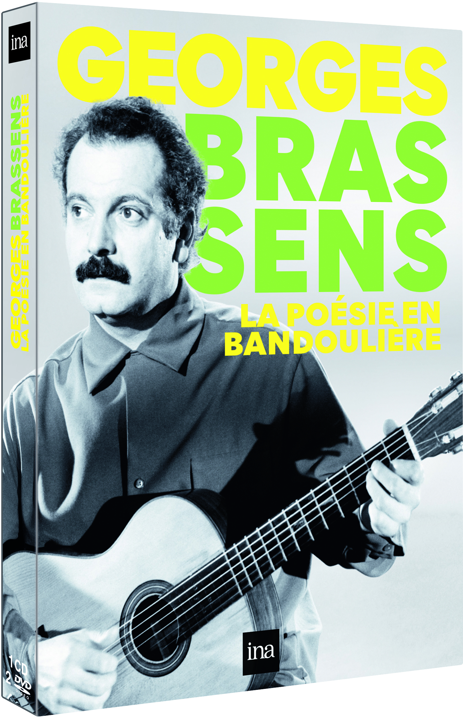 BRASSENS, LA POESIE EN BANDOULIERE - 2 DVD + CD