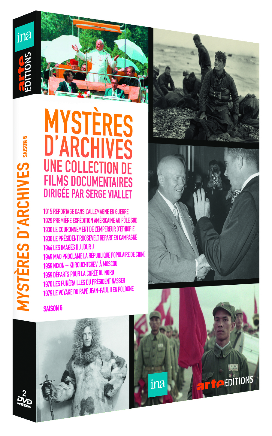 MYSTERES D'ARCHIVES S6 - 2 DVD