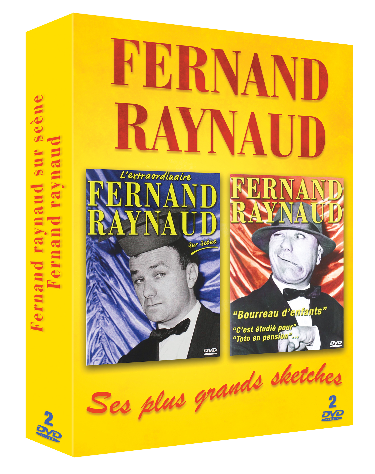 FERNAND RAYNAUD - SES PLUS GRANDS SKETCHES - 2 DVD