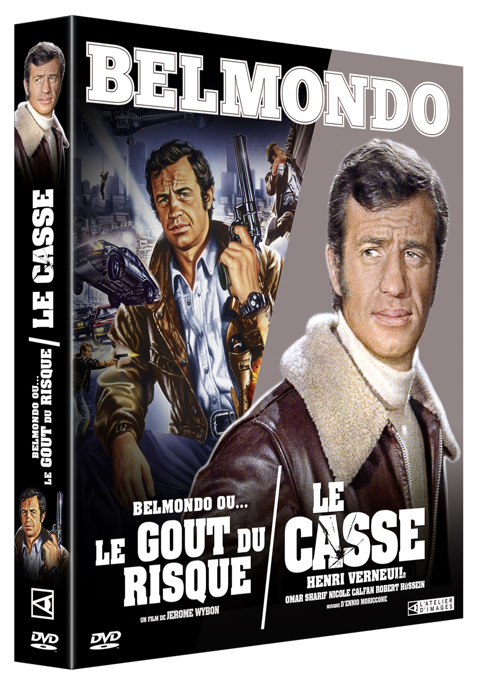 CASSE (LE) + BELMONDO OU LE GOUT DU RISQUE - 2 DVD