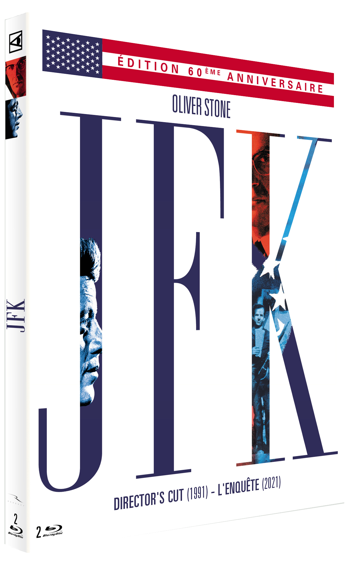JFK L'ENQUETE + JFK LE FILM - BLU-RAY