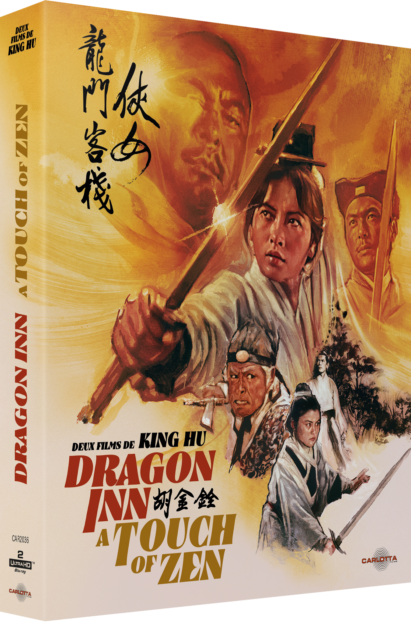 COFFRET KING HU (DRAGON INN + A TOUCH OF ZEN) - 2 UHD + LIVRET