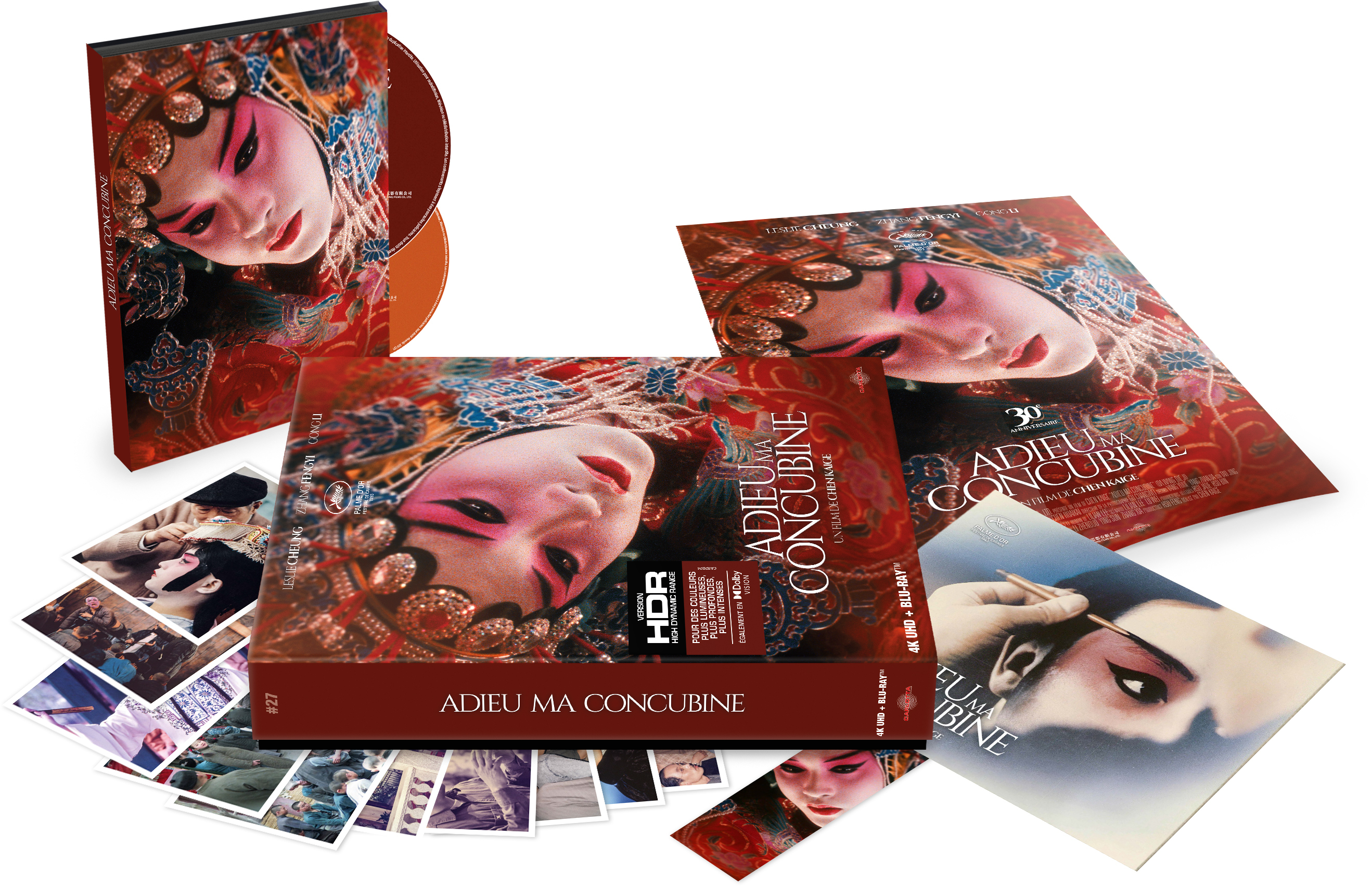 ADIEU MA CONCUBINE - EPL #27 - UHD + BRD + MEMORABILIA