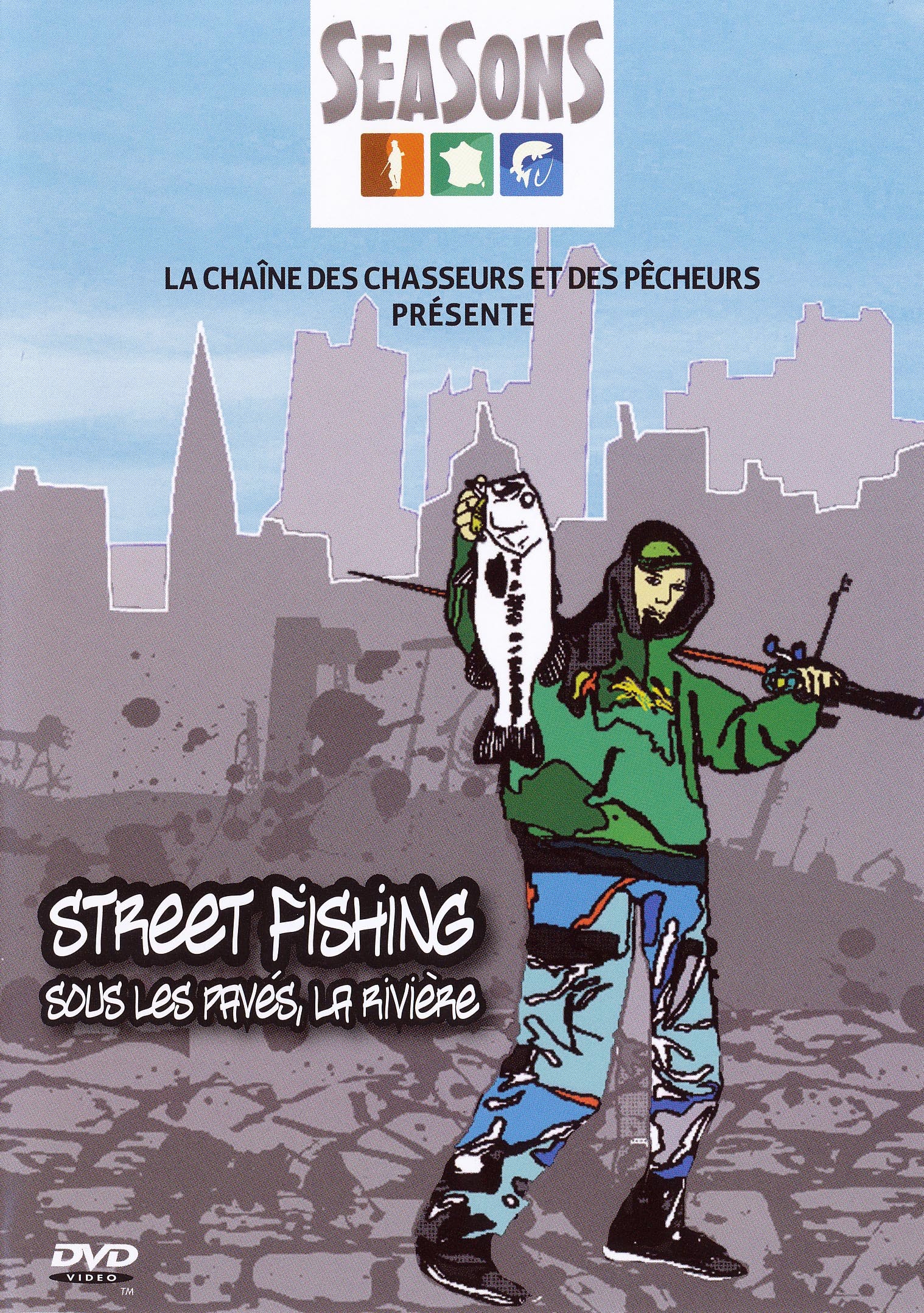 STREET FISHING - DVD  SOUS LES PAVES, LA RIVIERE