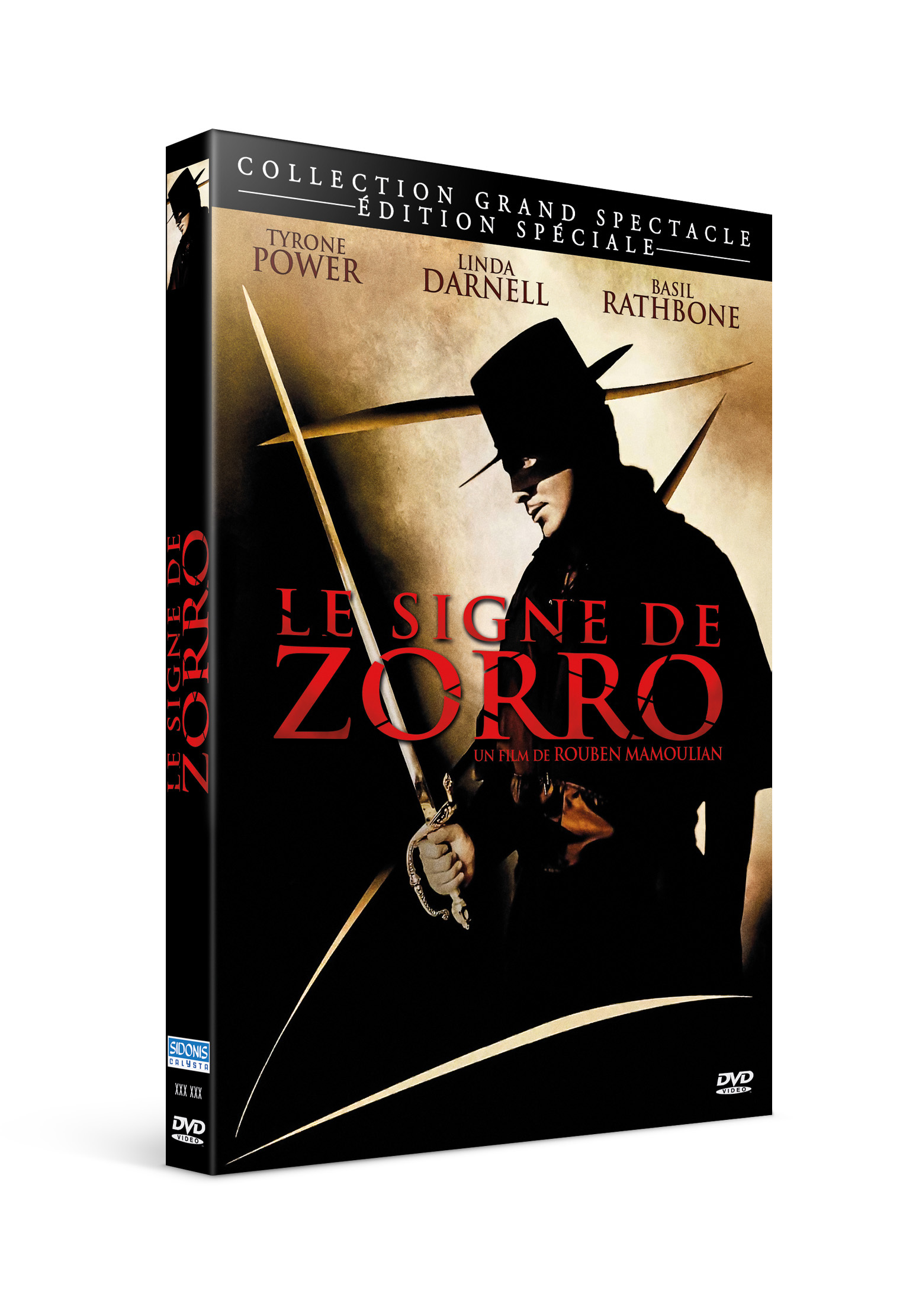 LE SIGNE DE ZORRO - DVD+LIV+BRD