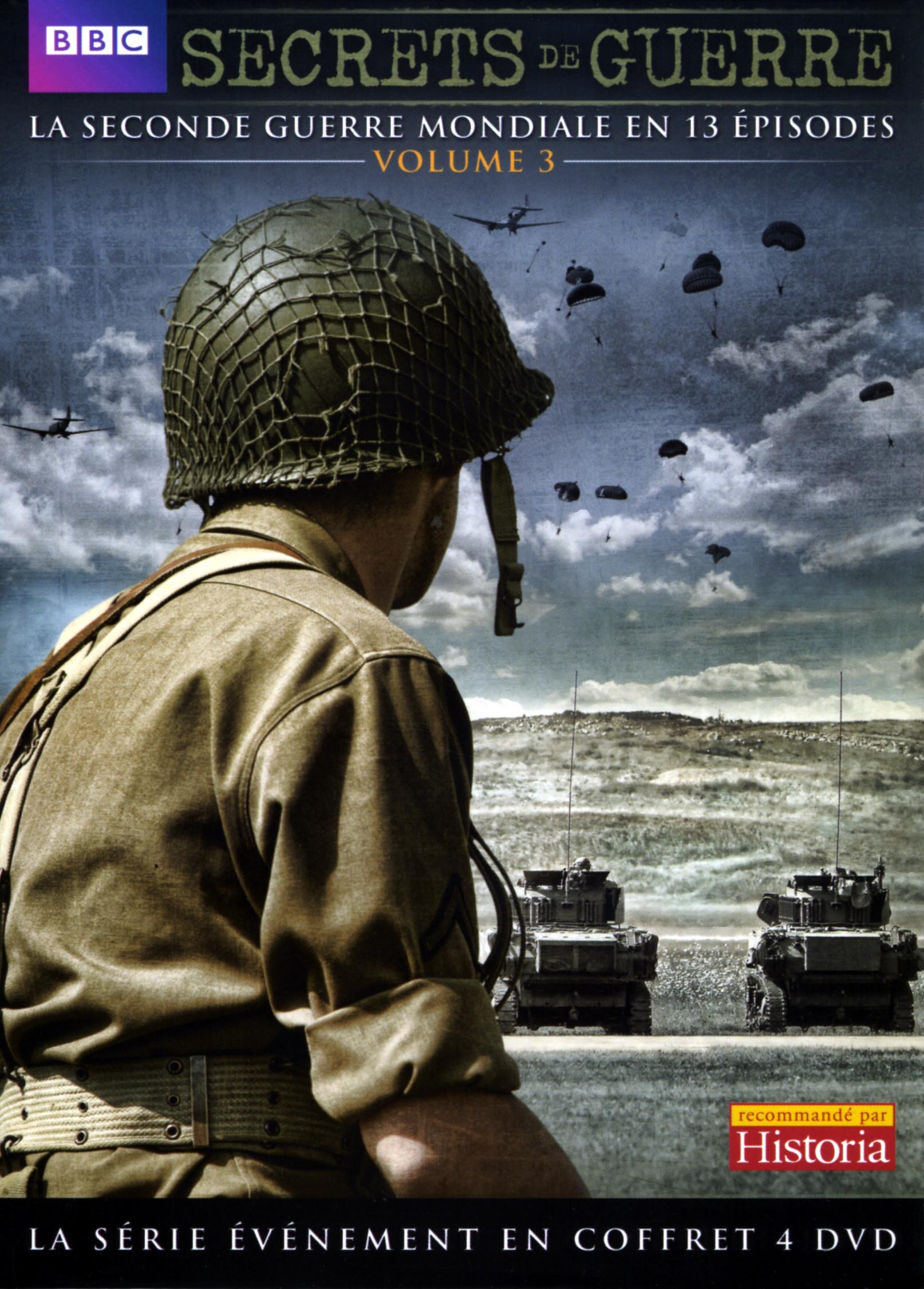 SECRETS DE GUERRE VOL 3 - 4 DVD