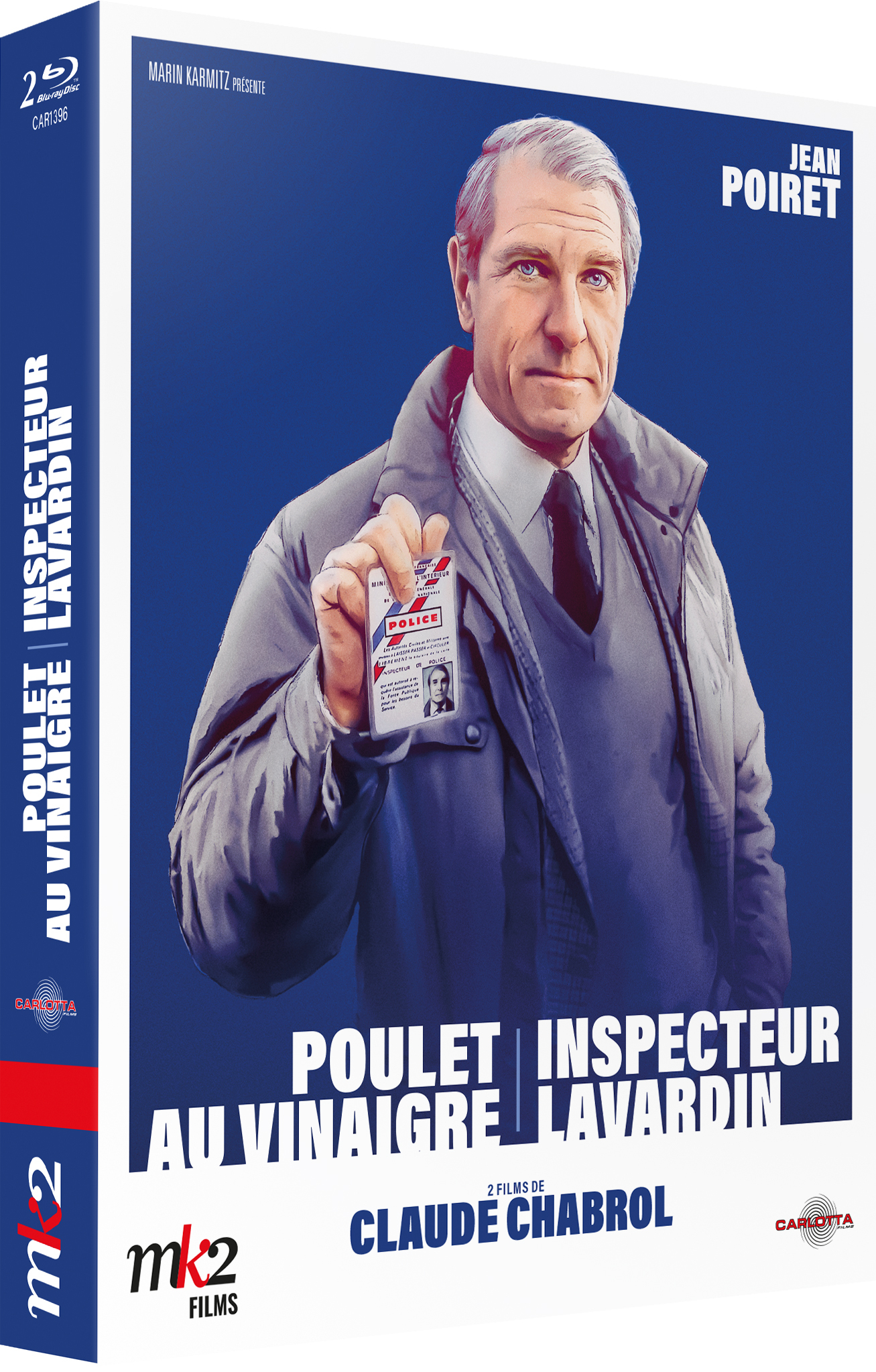 BR CLAUDE CHABROL 2 FILMS : INSPECTEUR LAVARDIN   POULET AU VINAIGRE BLURAY