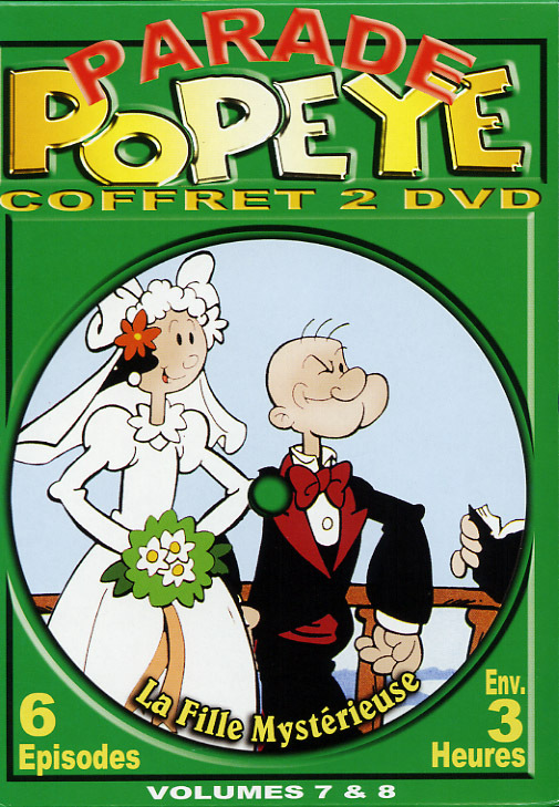 COFFRET POPEYE 7&8 - 2DVD