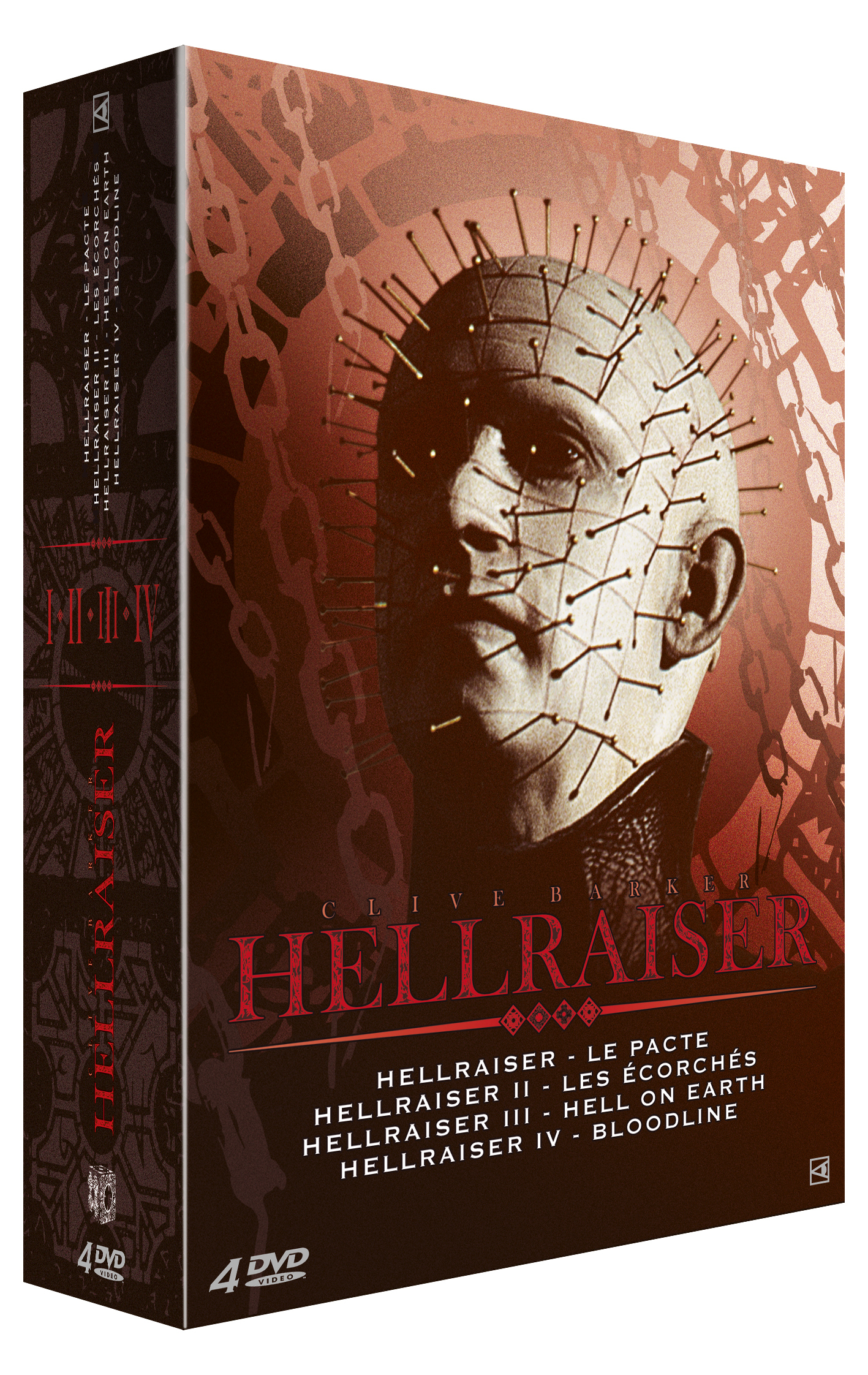 HELLRAISER I A IV - 4 DVD