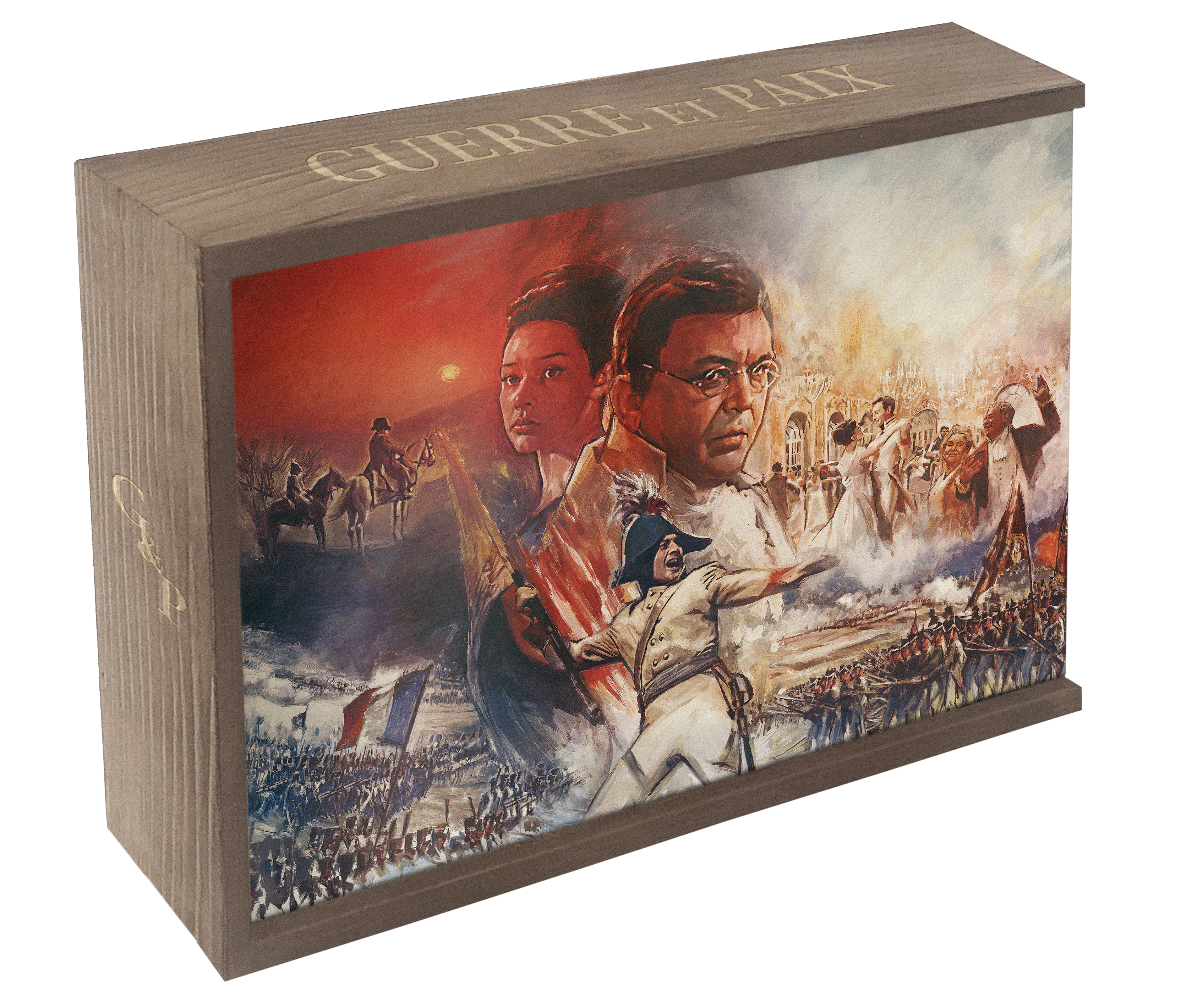 GUERRE ET PAIX - VERSION RESTAUREE - EDITION COLLECTOR COFFRET EN BOIS - BLU-RAY