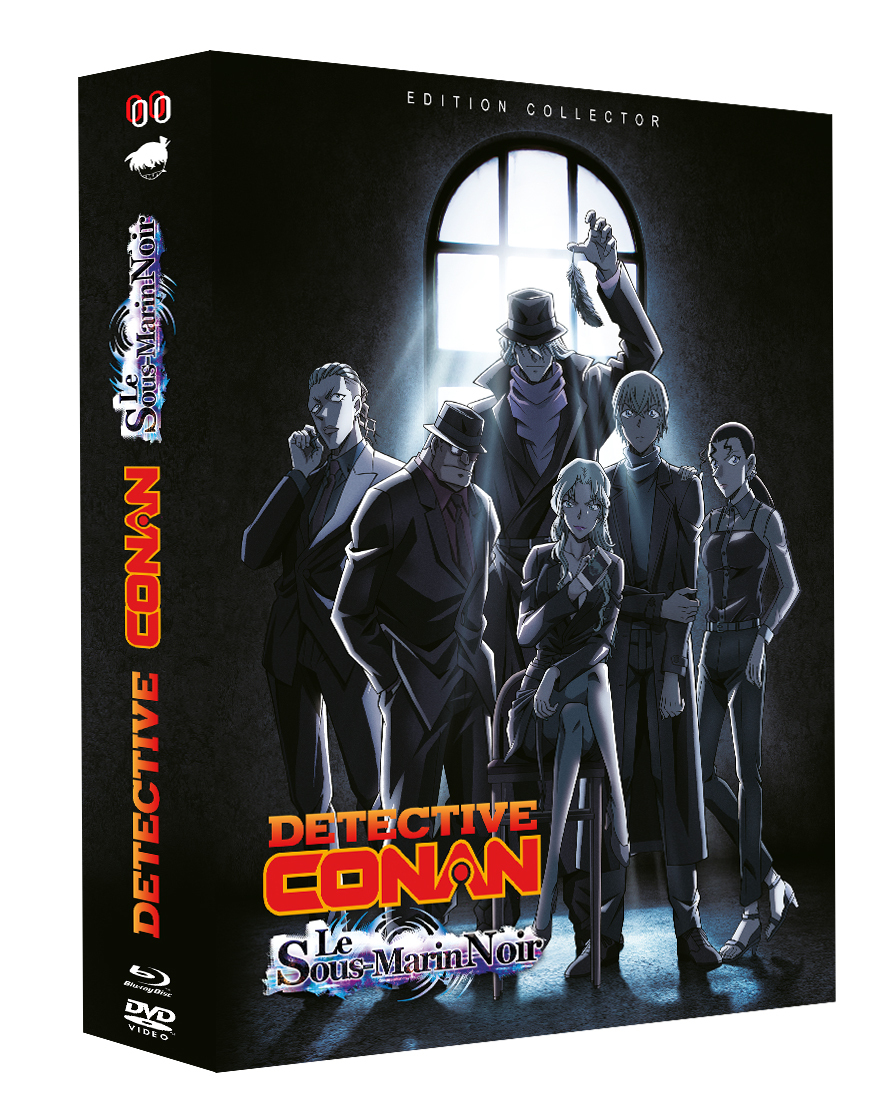 DETECTIVE CONAN - LE SOUS-MARIN NOIR - COMBO 2 DVD + BLU-RAY