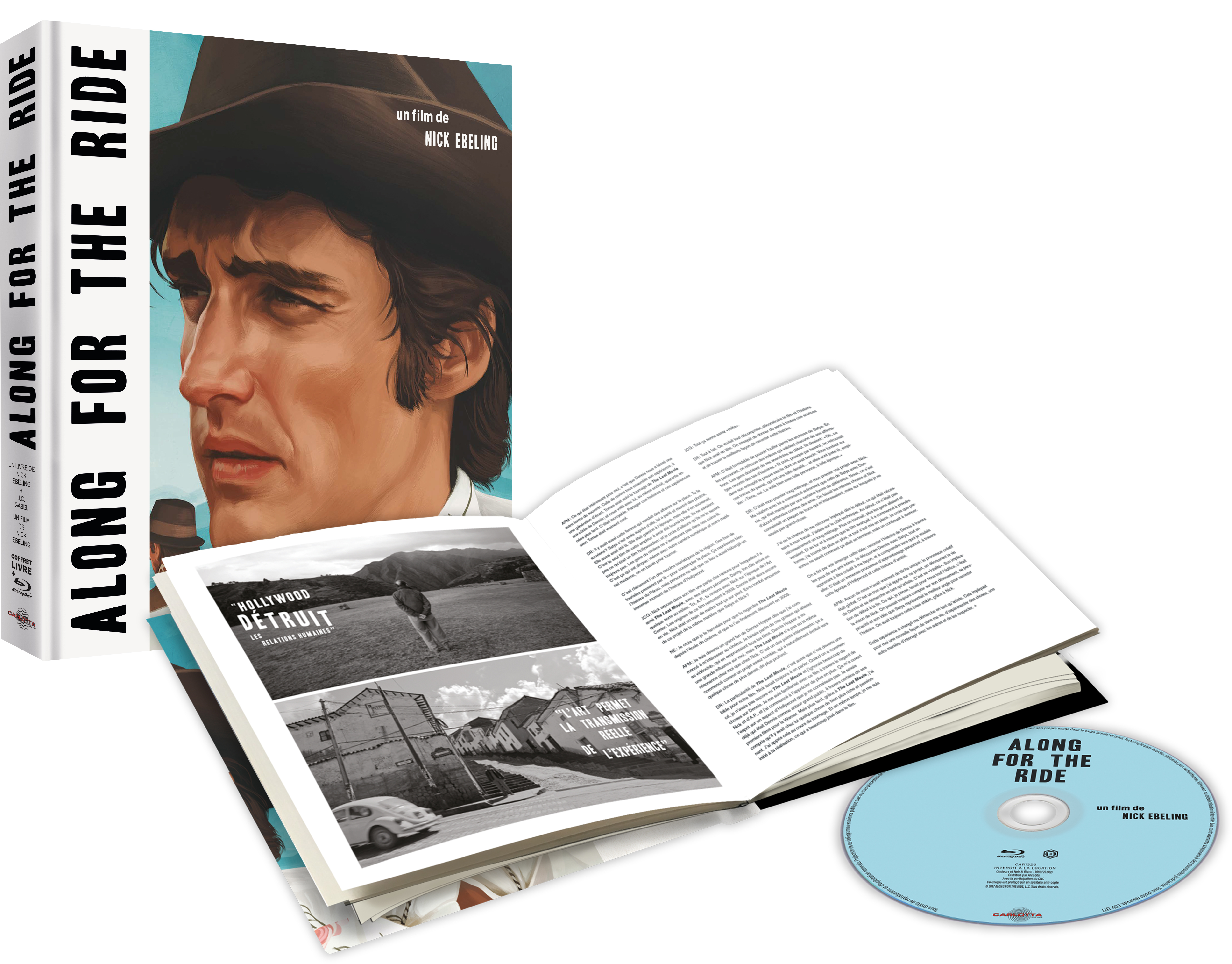 ALONG FOR THE RIDE - LIVRE + BLU-RAY