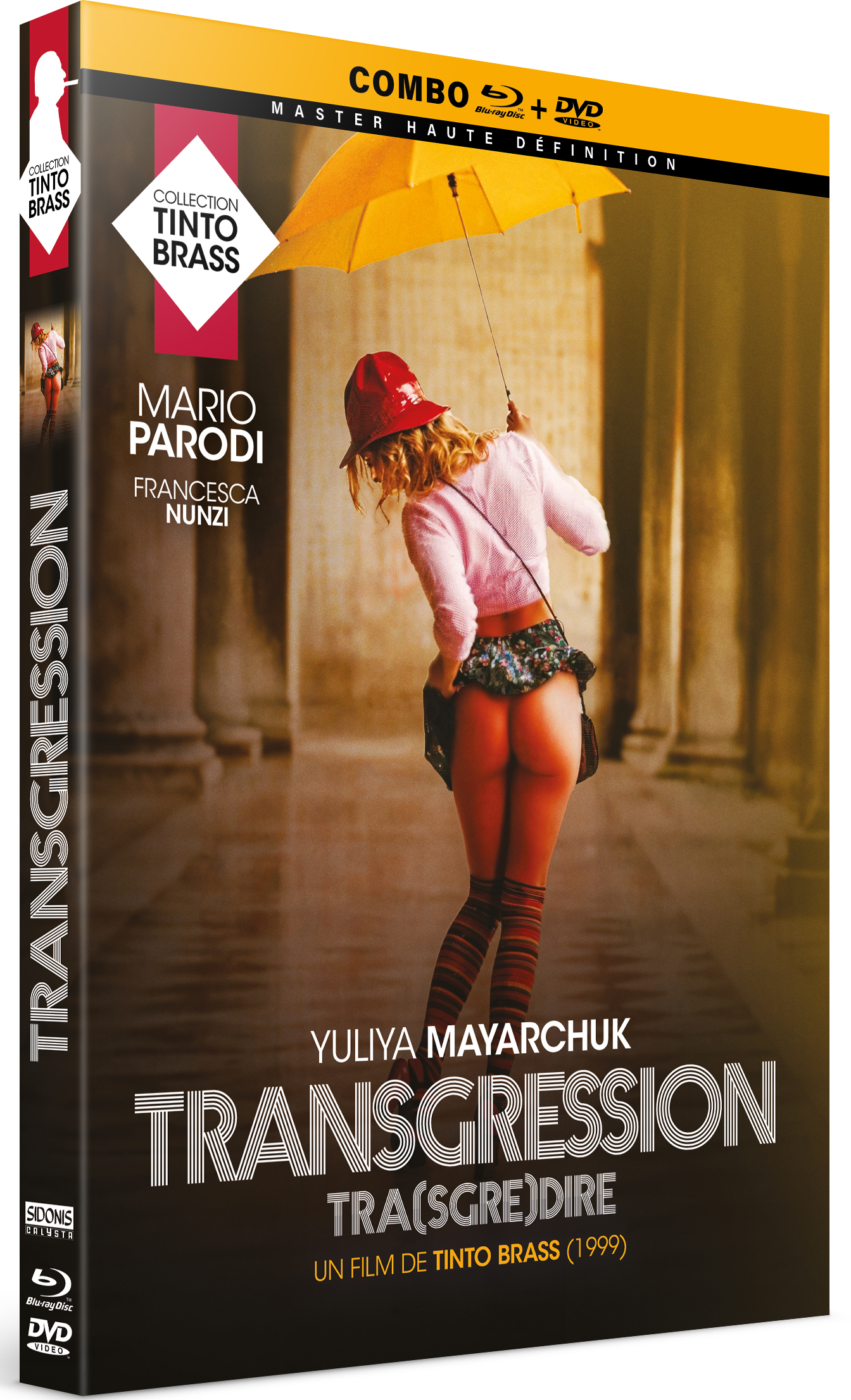 TRANSGRESSION - COMBO DVD + BLU-RAY