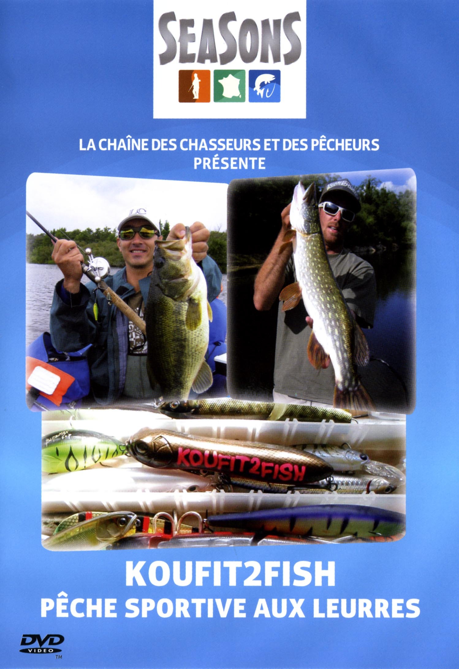 KOUFIT2FISH - DVD  PECHE SPORTIVE AUX LEURRES