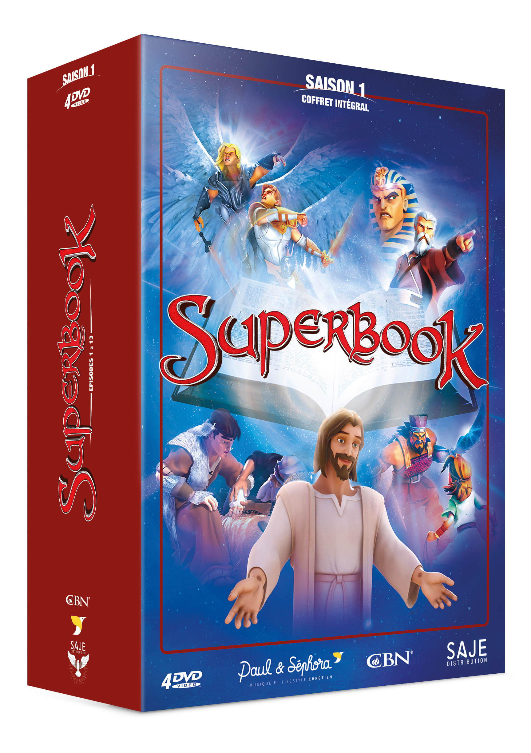 SUPERBOOK SAISON 1 INTEGRALE - 4 DVD