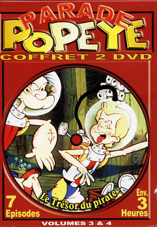 COFFRET POPEYE 3&4 - 2DVD
