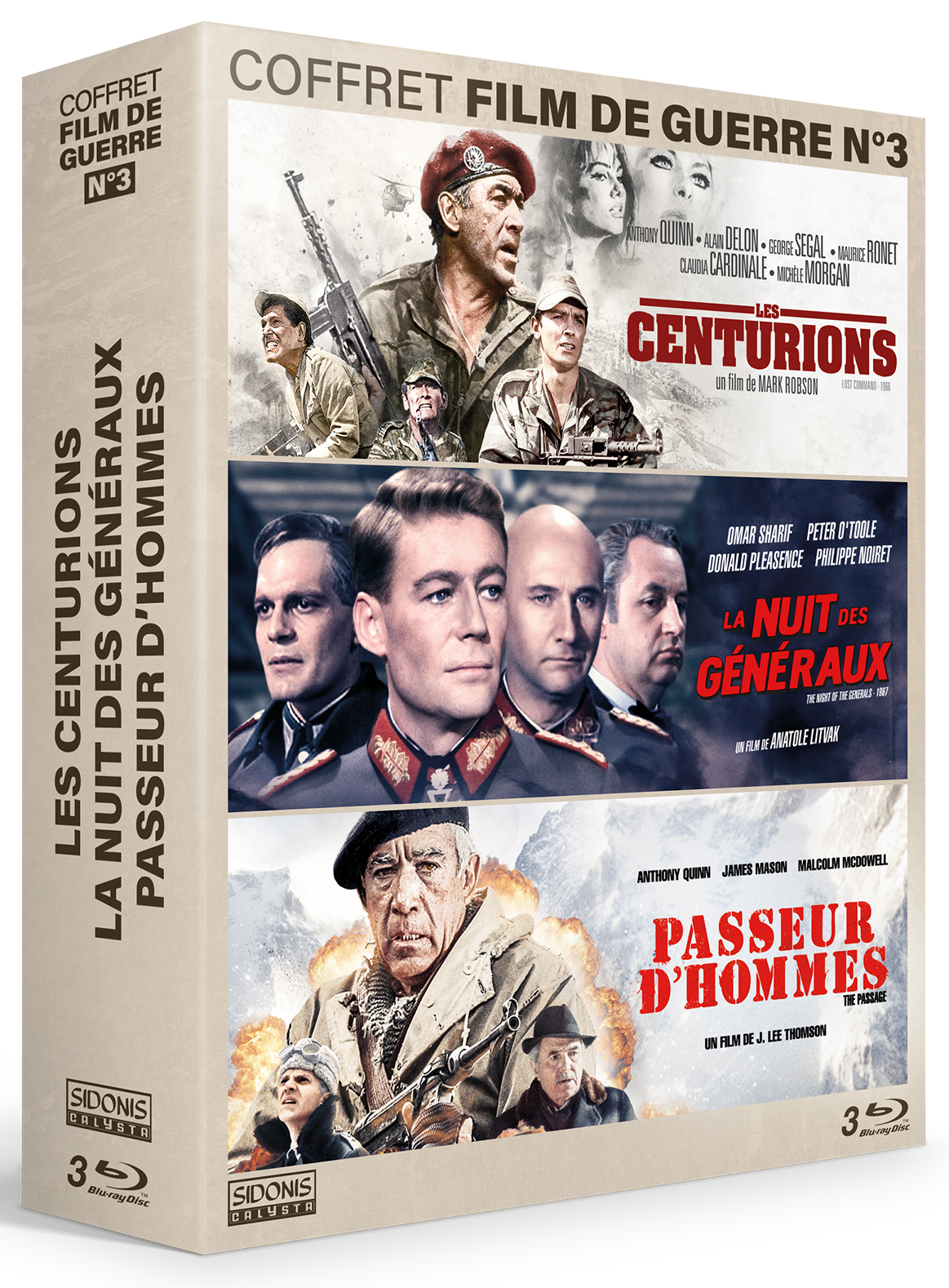 COFFRET GUERRE N 3 - 3 BLU-RAY