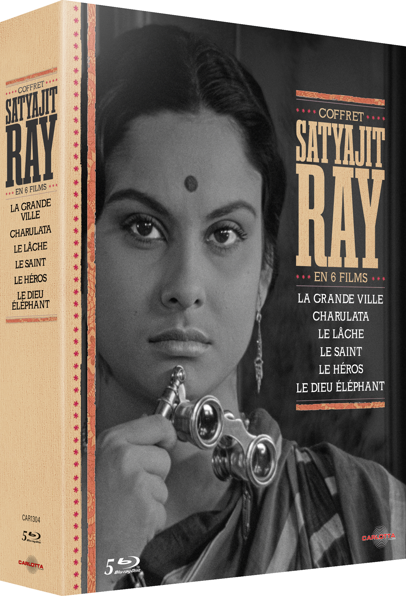 COFFRET SATYAJIT RAY - 5 BLU-RAY