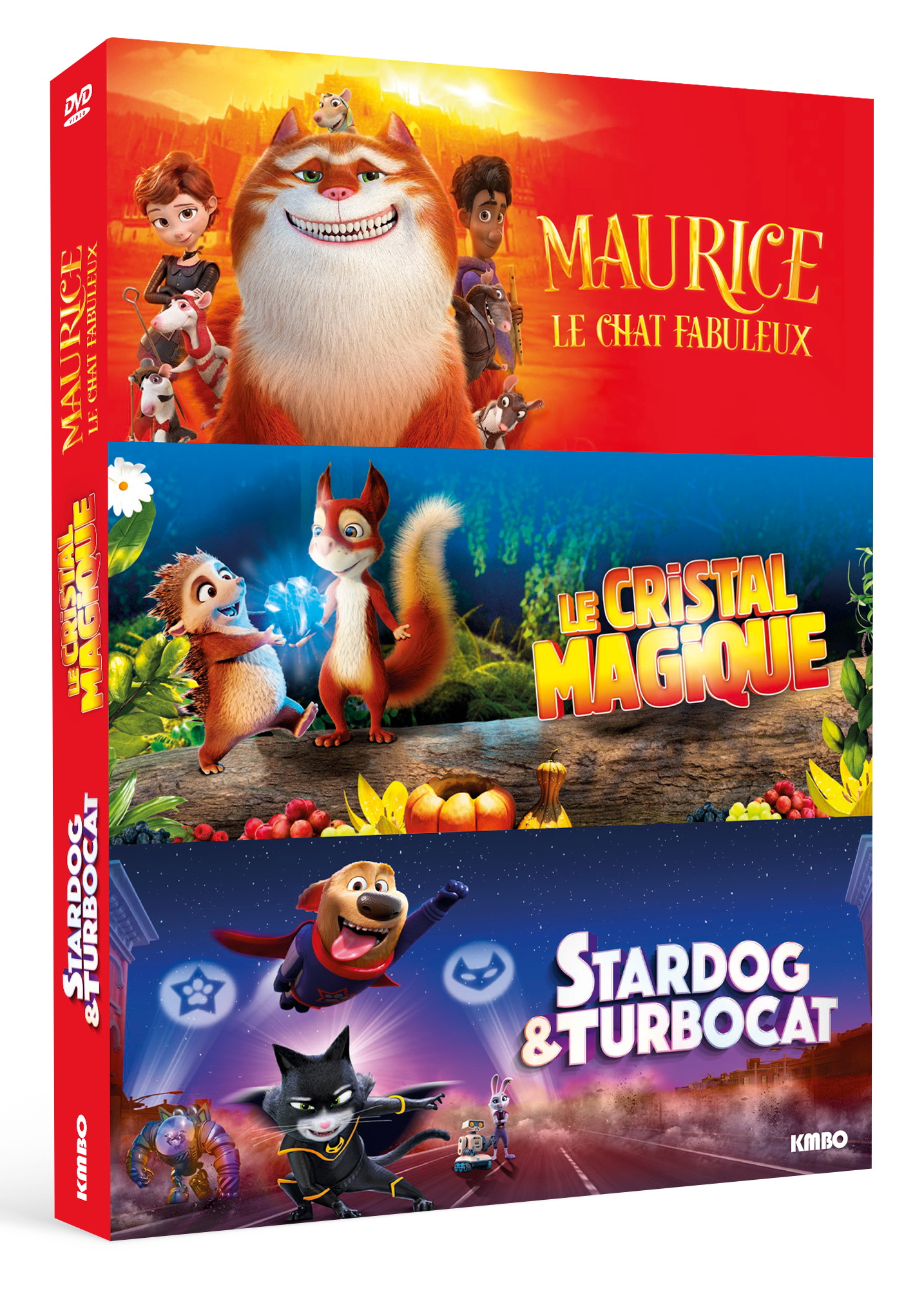 COFFRET 3 DVD CRISTAL MAGIQUE - STARDOG - MAURICE