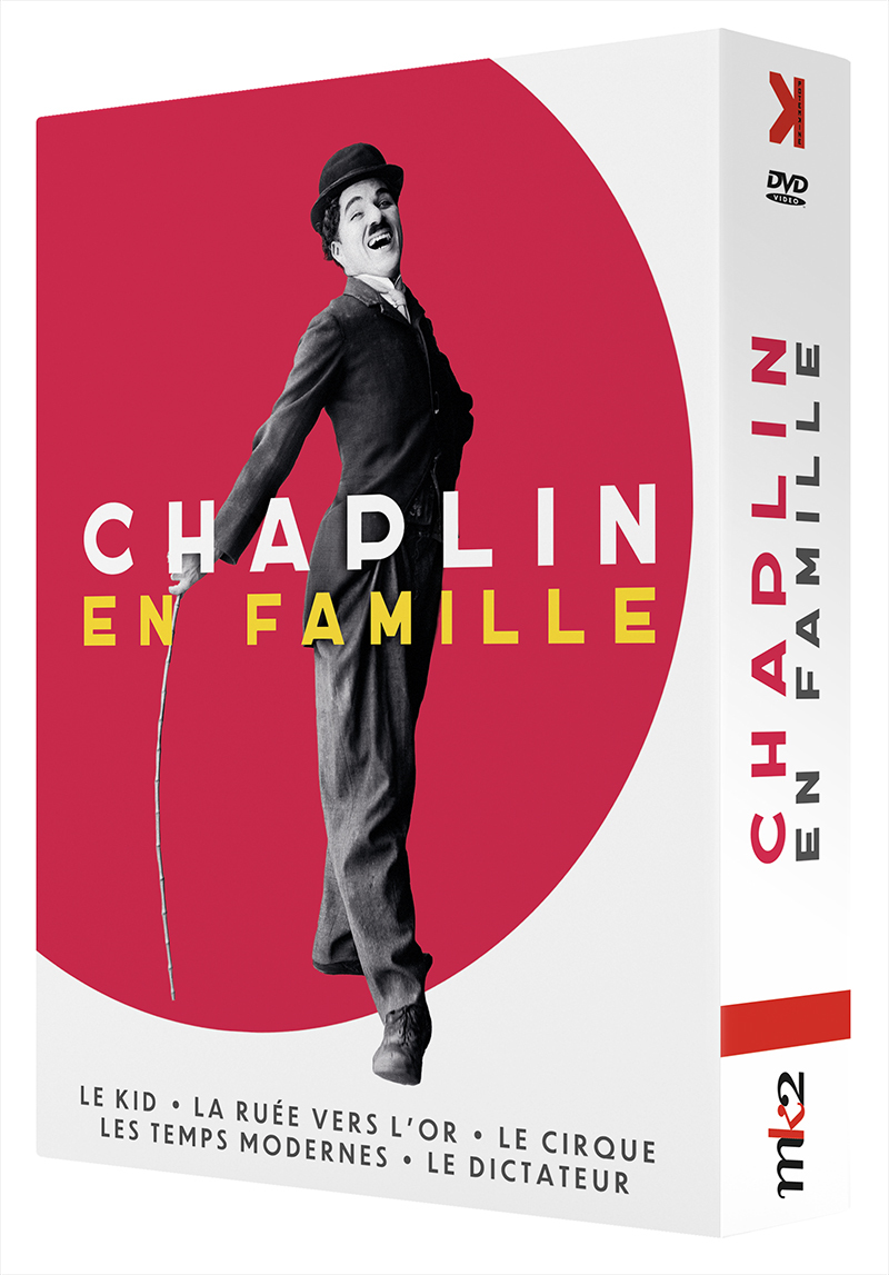 CHAPLIN EN FAMILLE - VERSION RESTAUREE - 5 DVD