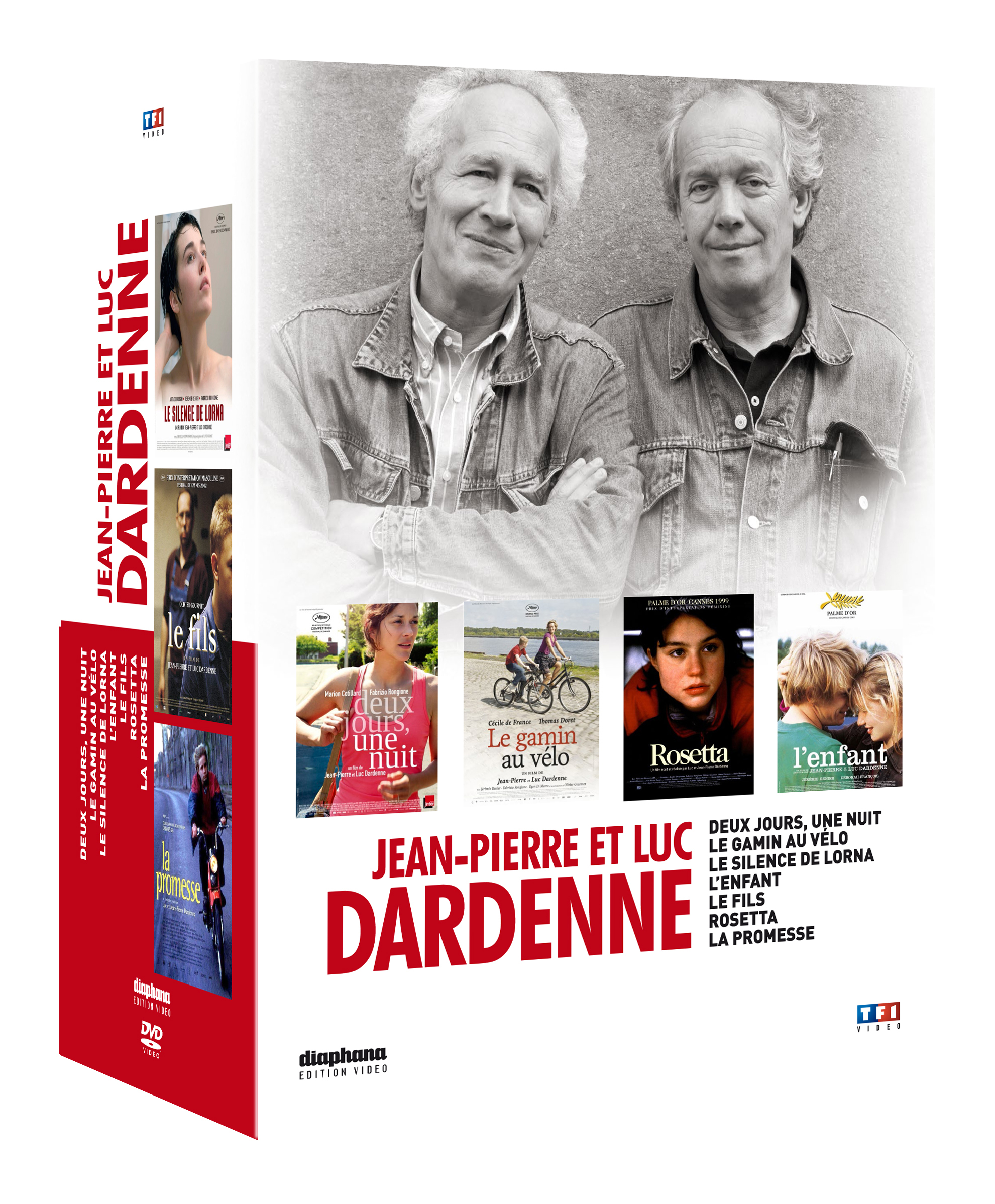 JEAN-PIERRE ET LUC DARDENNE - 7 DVD